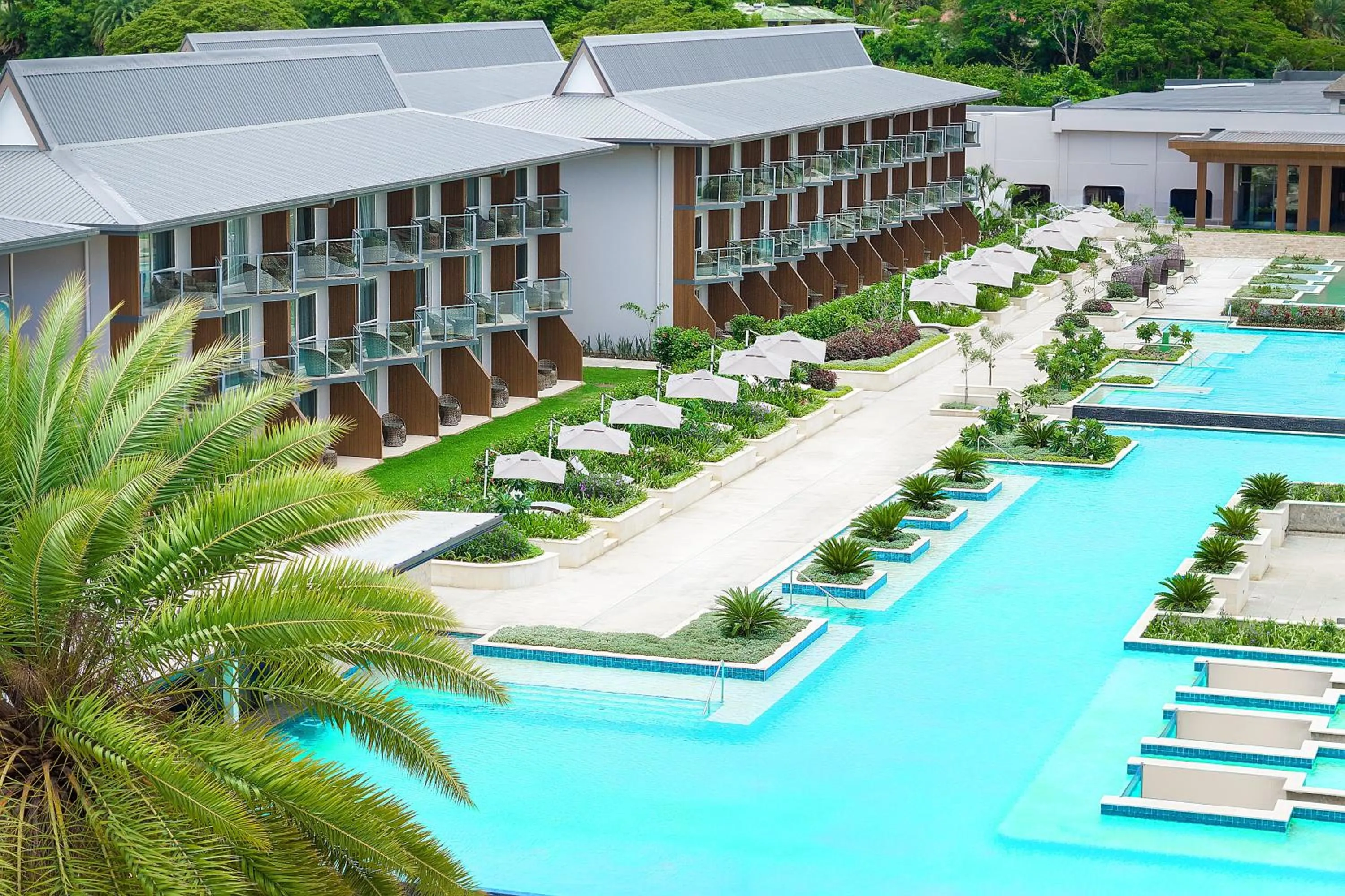 Swimming pool in Crowne Plaza Fiji Nadi Bay Resort & Spa by IHG