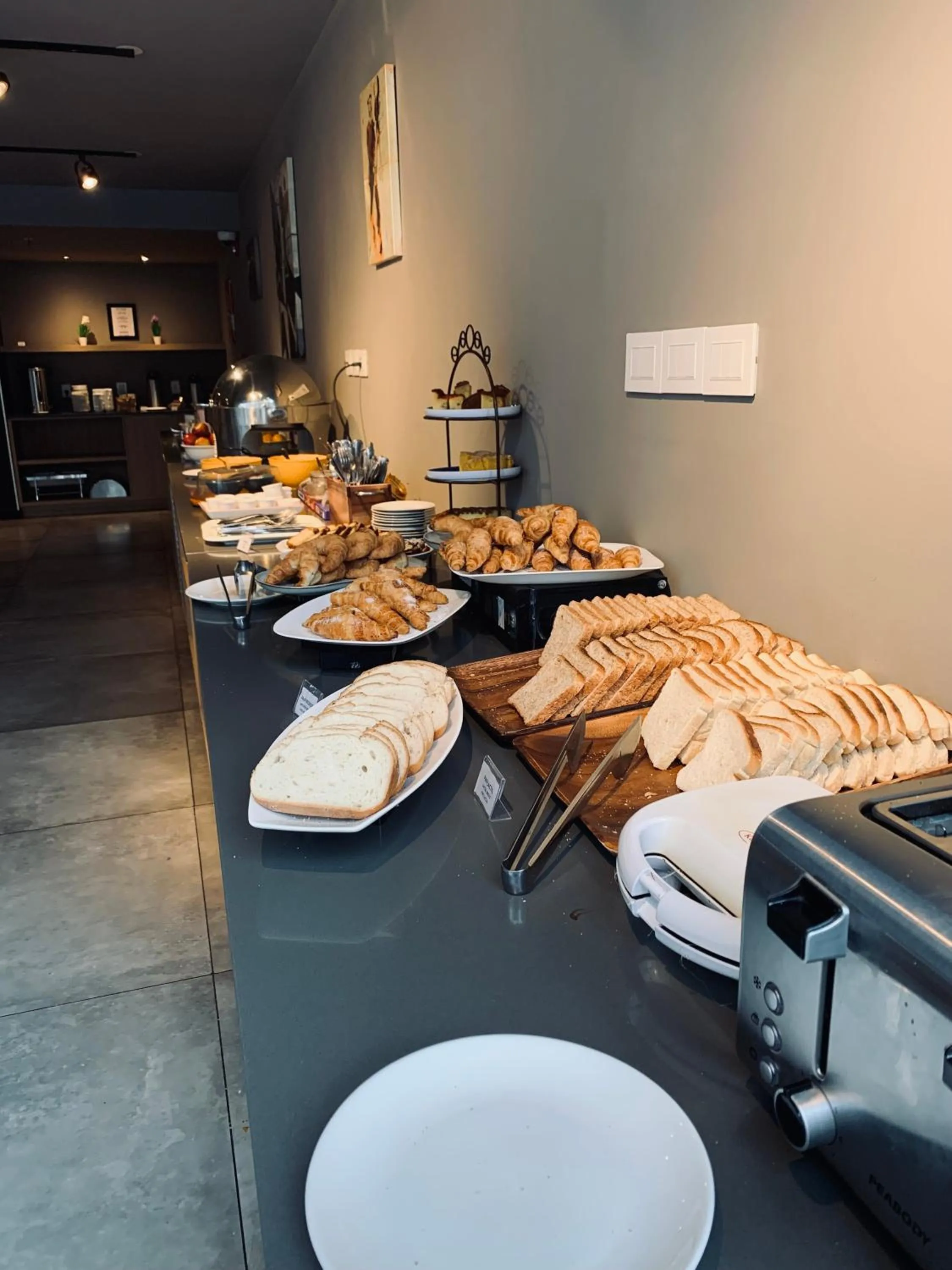 Breakfast in ibis Styles Montevideo Biarritz