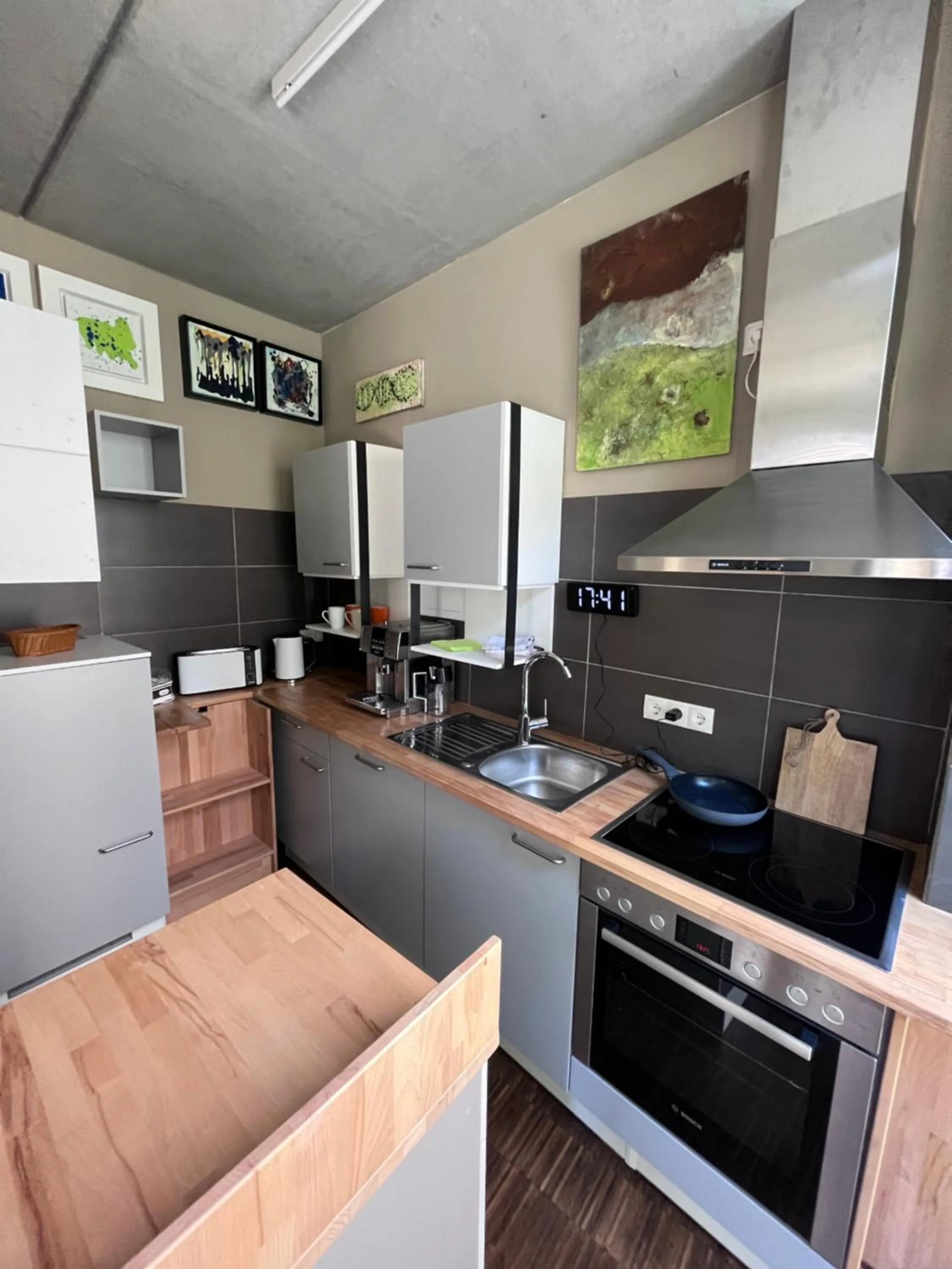 Kitchen or kitchenette in AD1716 apARTments Marktheidenfeld