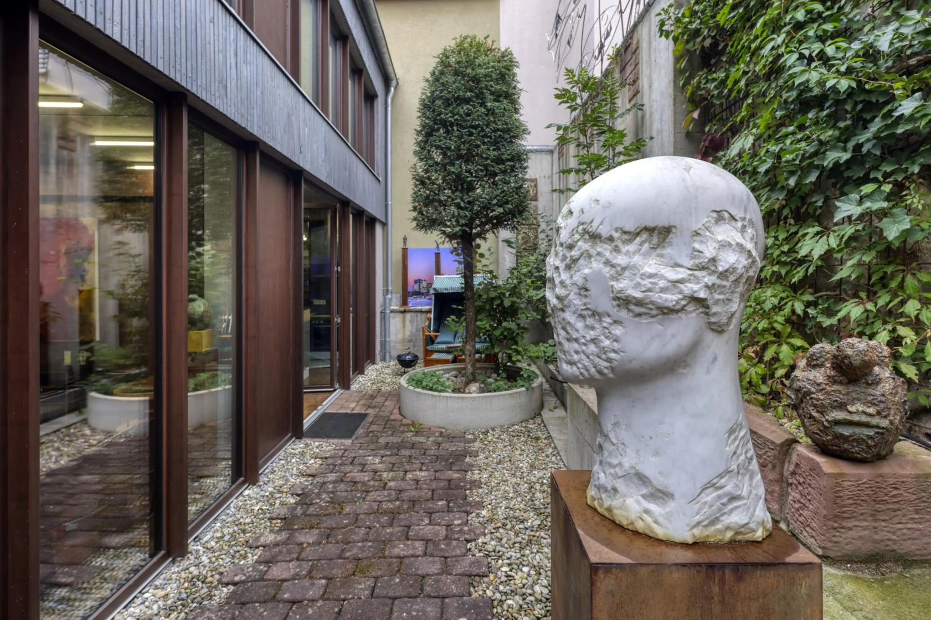 Patio in AD1716 apARTments Marktheidenfeld