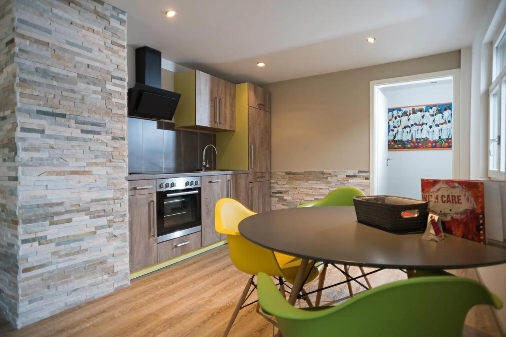 Kitchen or kitchenette in AD1716 apARTments Marktheidenfeld