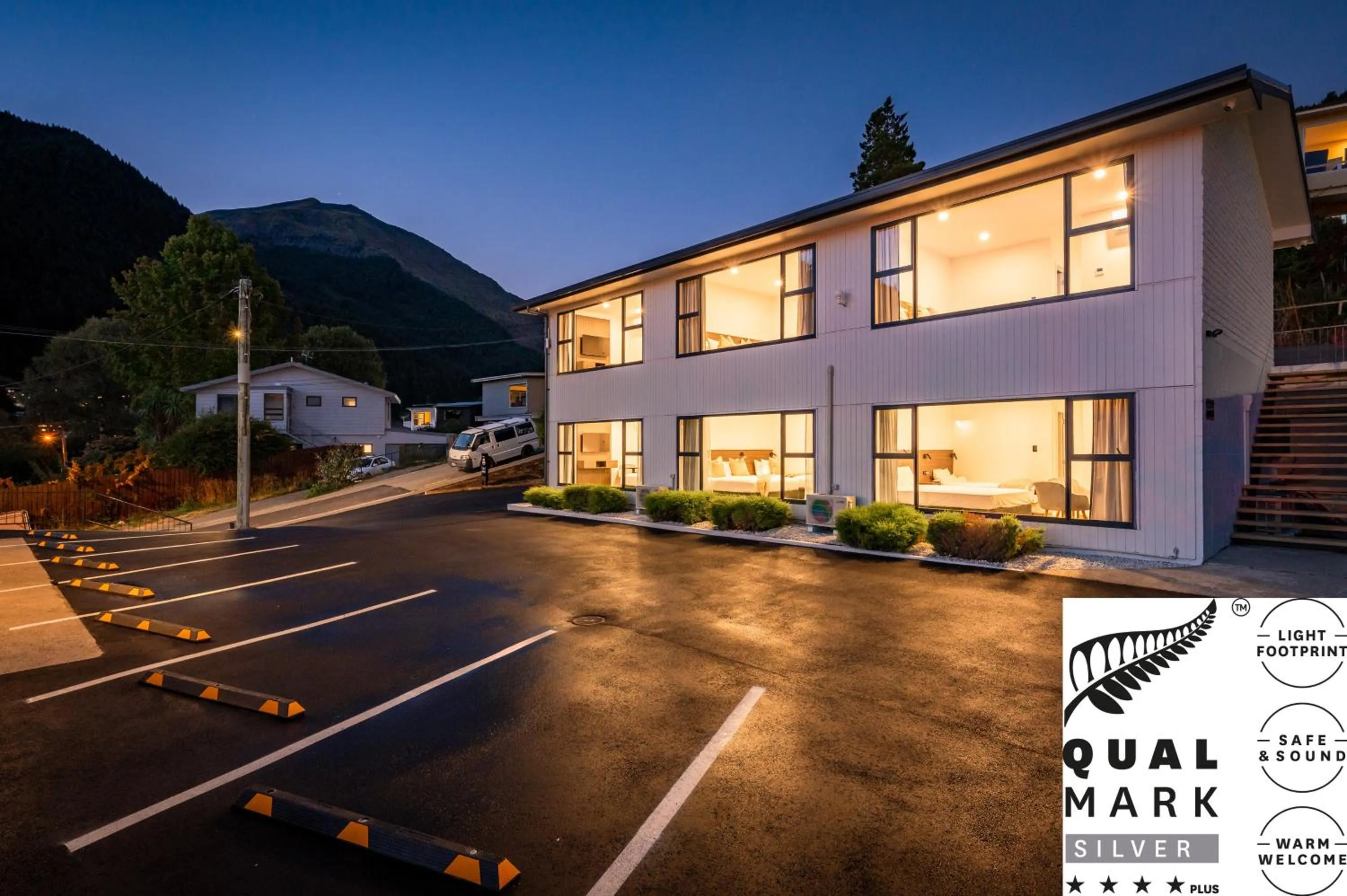 Parking in Luxe Suites & Apartments