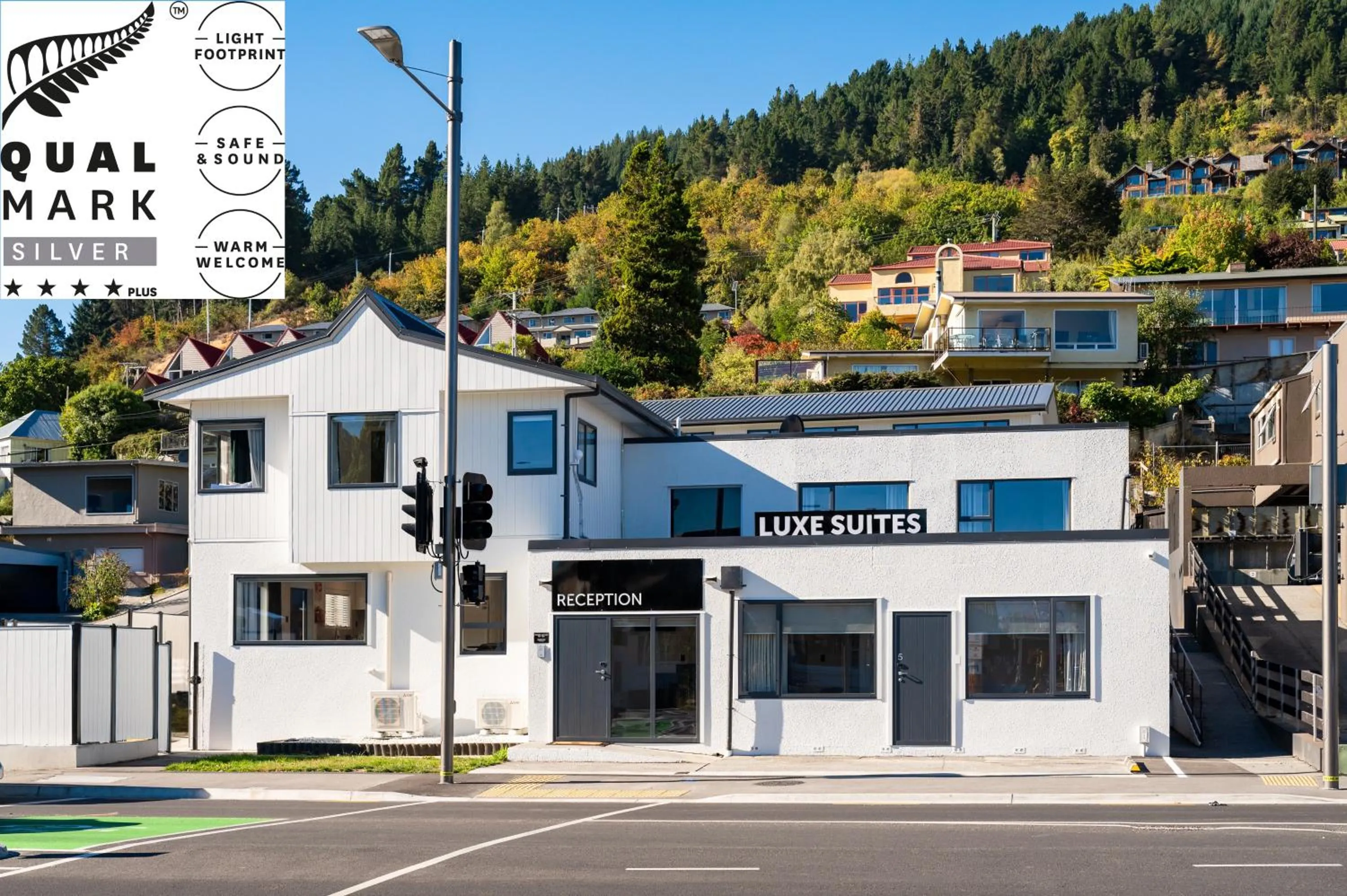 Property building in Luxe Suites & Apartments