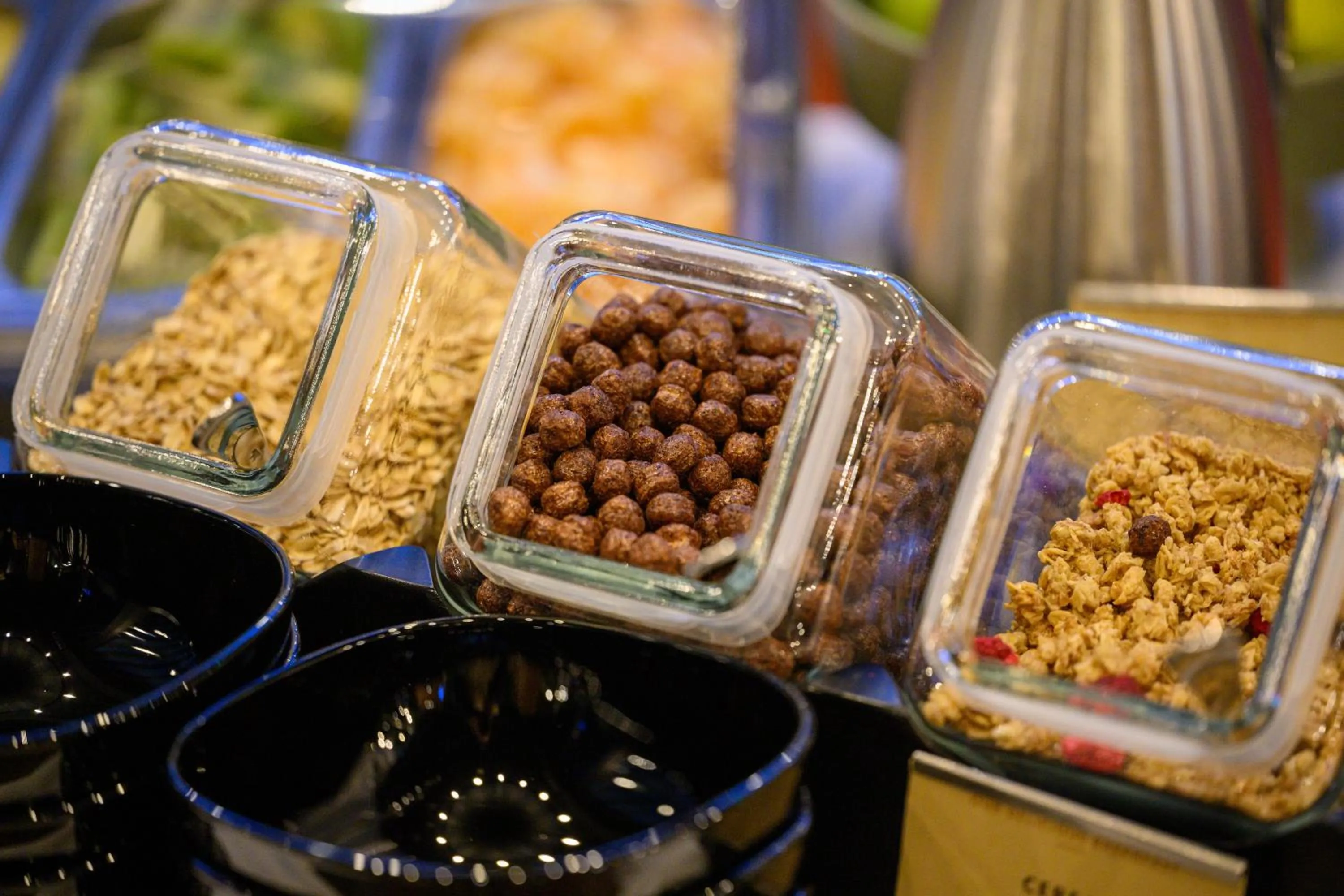 Buffet breakfast in Hotel Del Corso