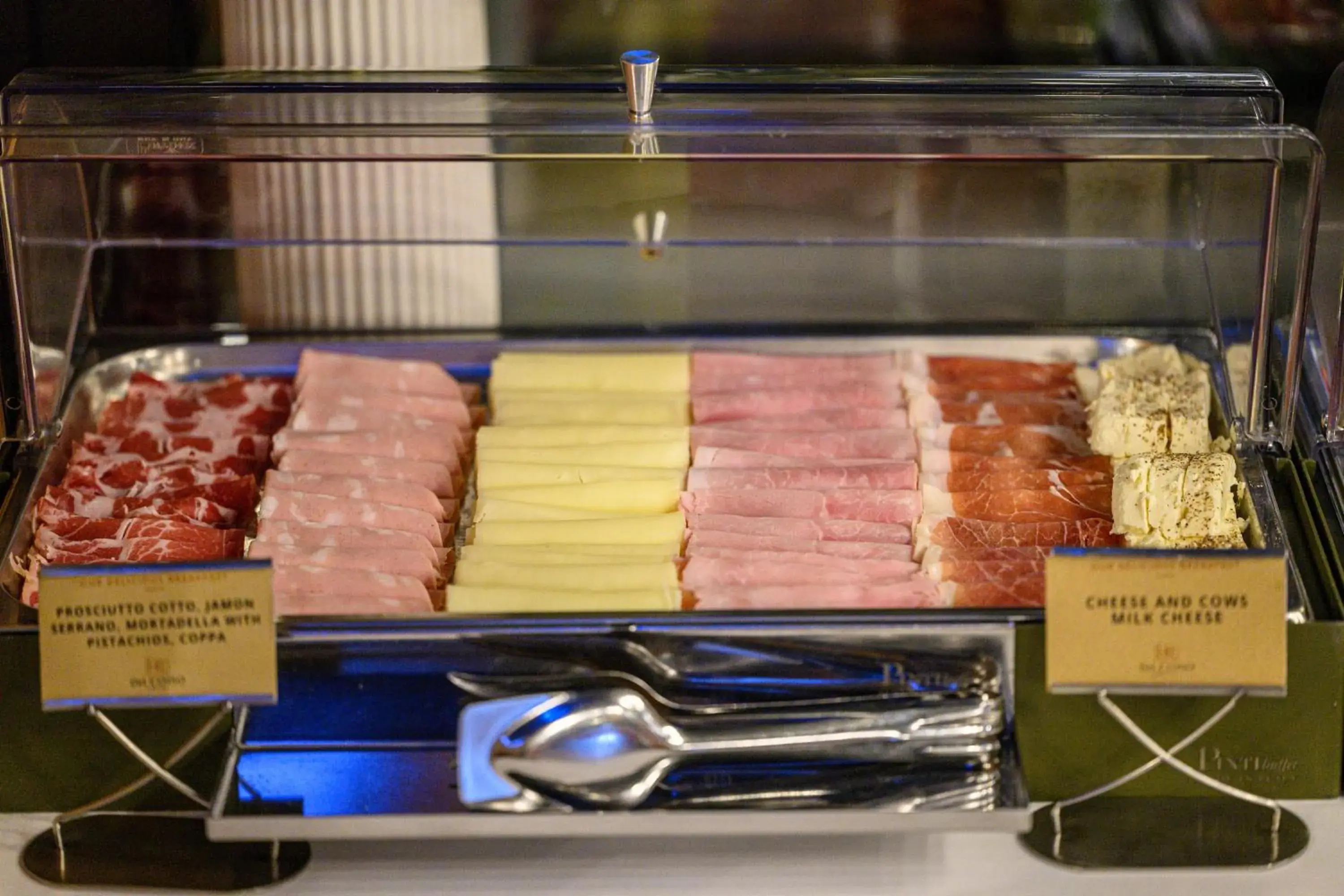 Buffet breakfast in Hotel Del Corso Buffet breakfast in Hotel Del Corso