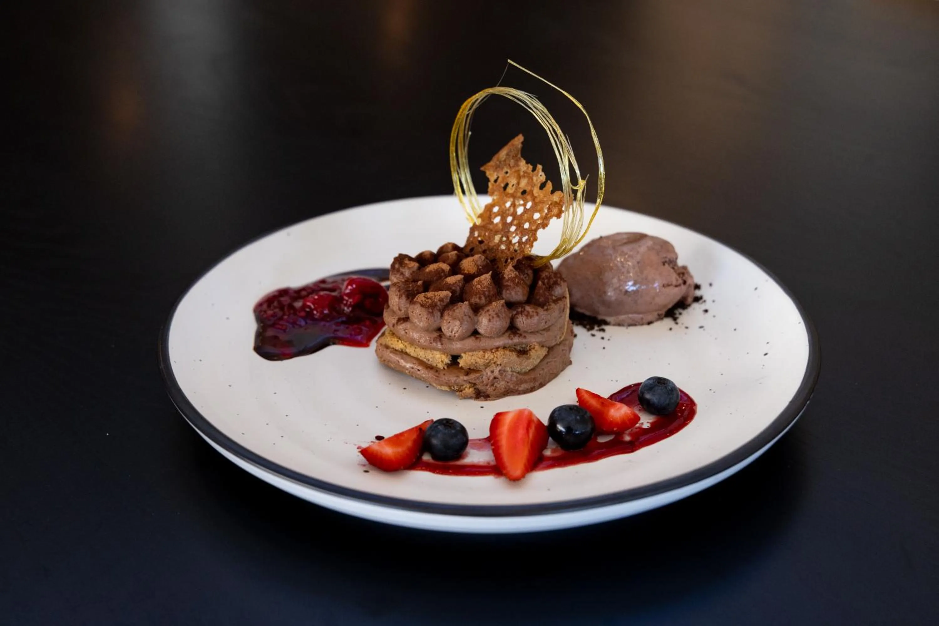 Food in Auckland Rose Park Hotel