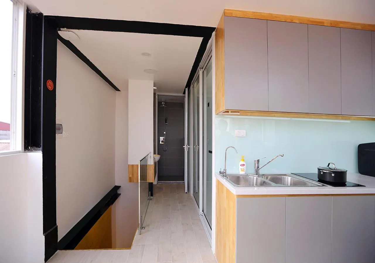 People in Hanoi Banana Hostel