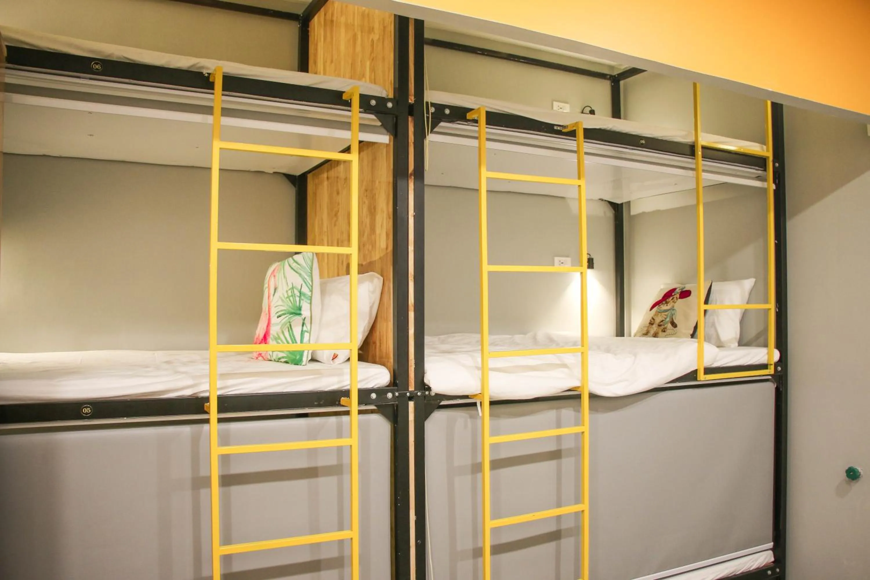 bunk bed in Hanoi Banana Hostel