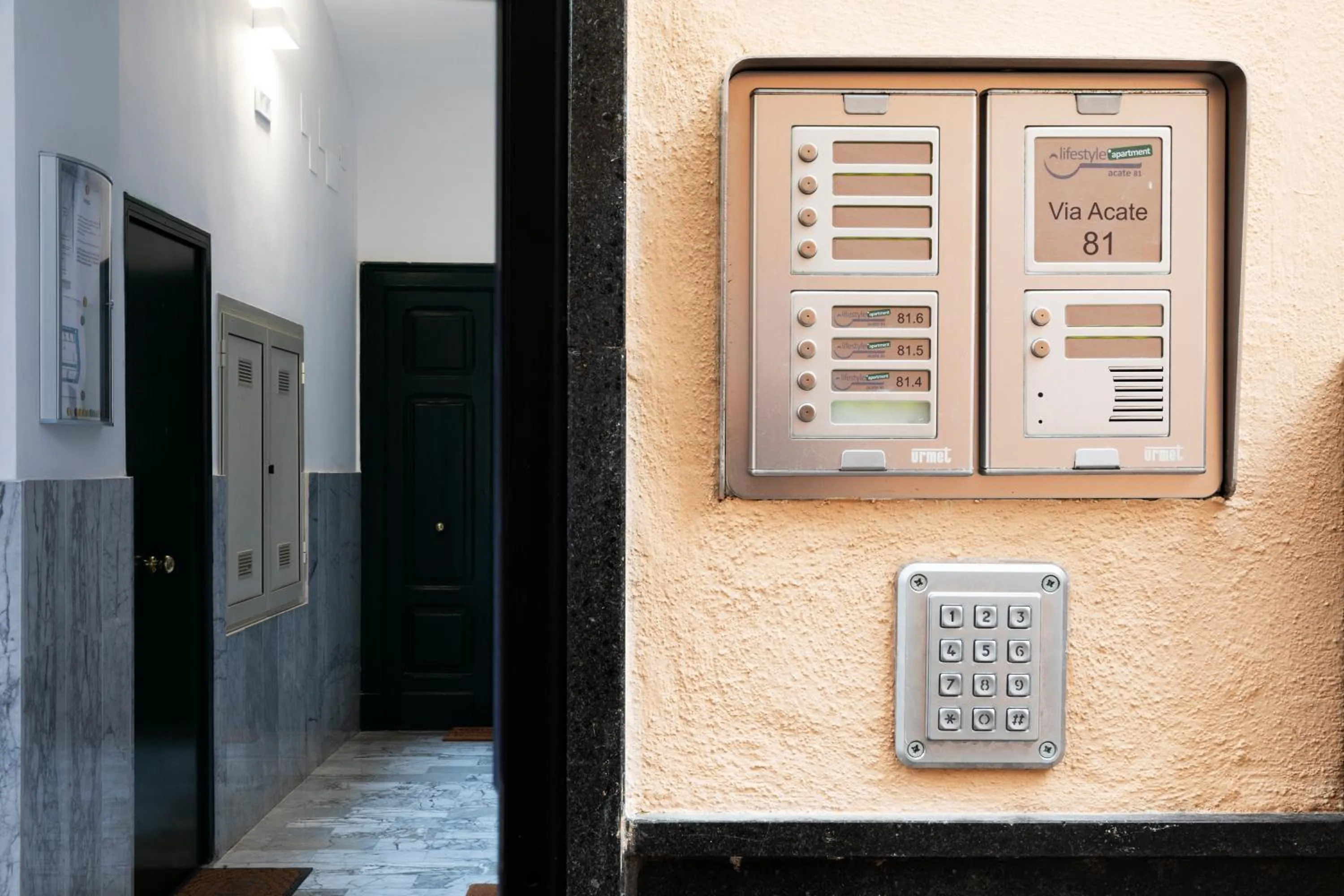 Facade/entrance in Acate81 Lifestyle Apartment