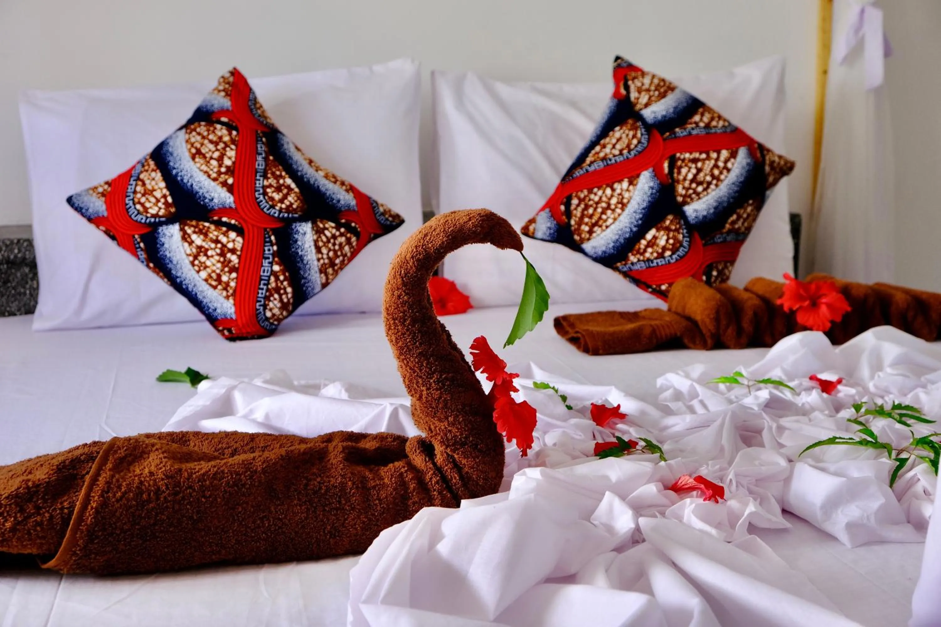 Bed in Nyumbani Residence Suites