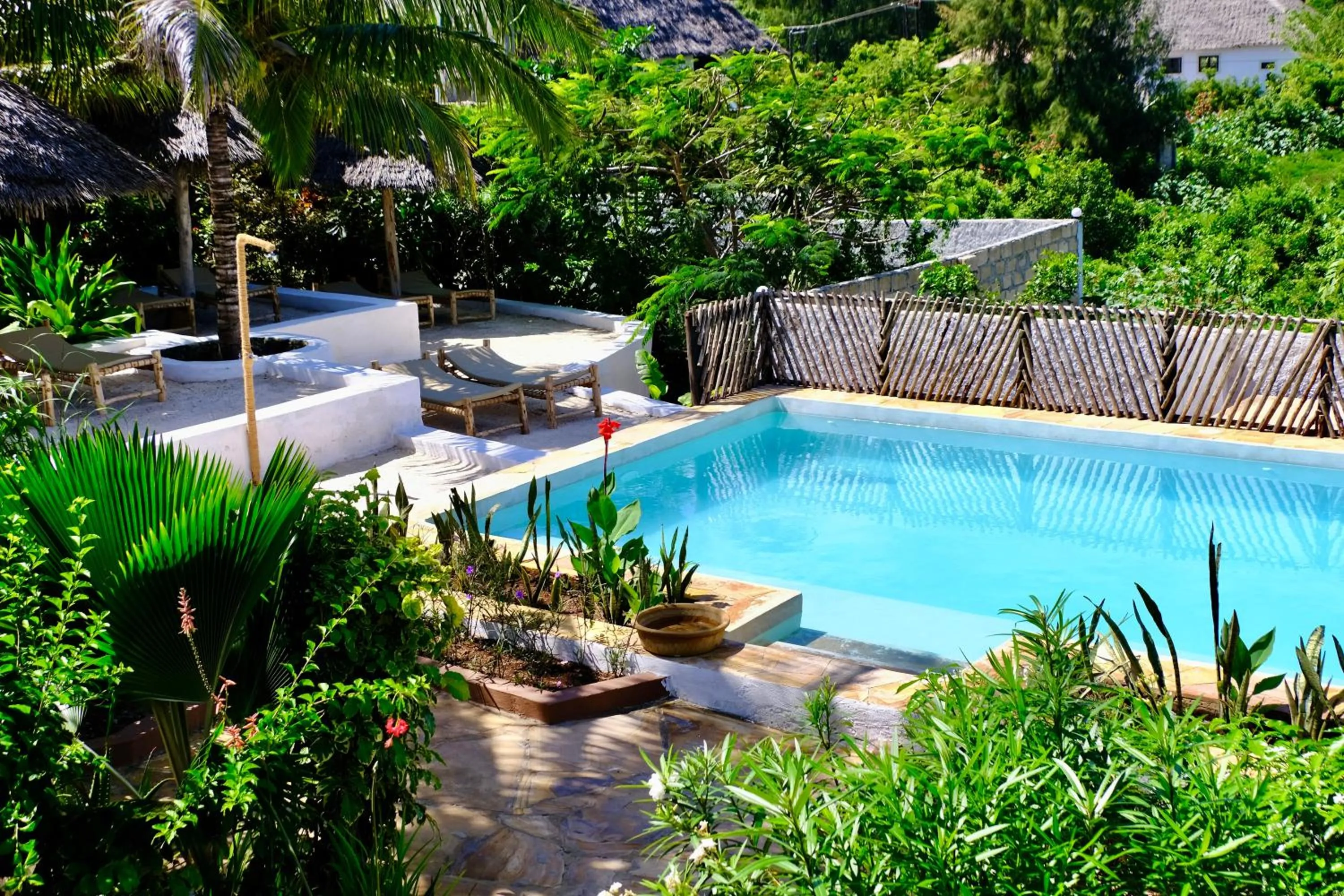 Pool view in Nyumbani Residence Suites