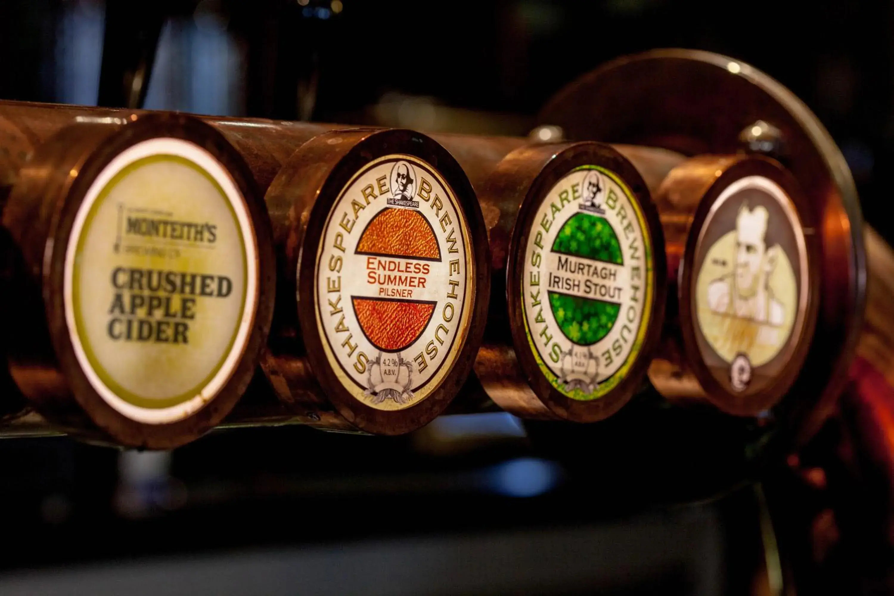 Alcoholic drinks in The Shakespeare Hotel Alcoholic drinks in The Shakespeare Hotel