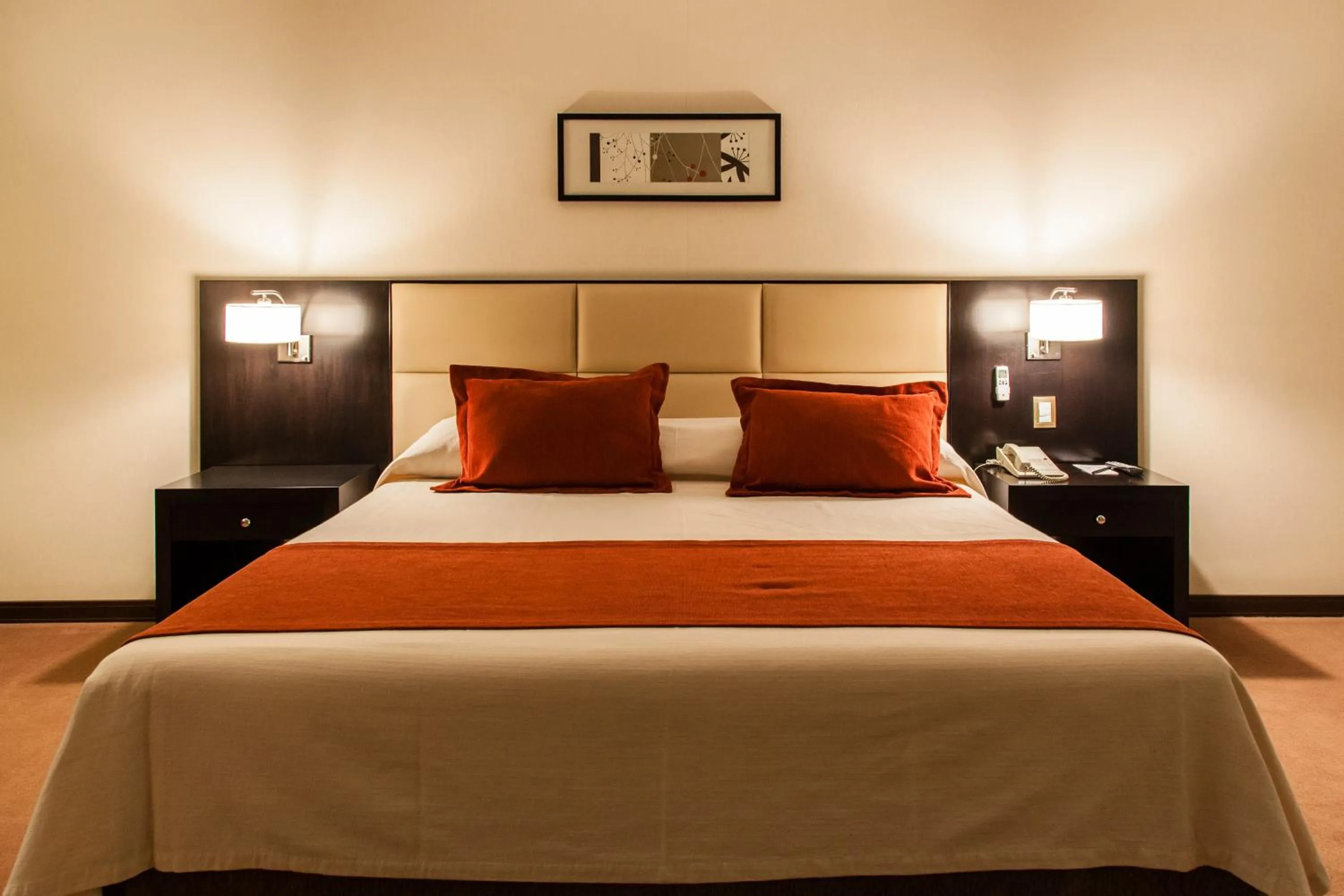 Bed in Howard Johnson Hotel & Casino