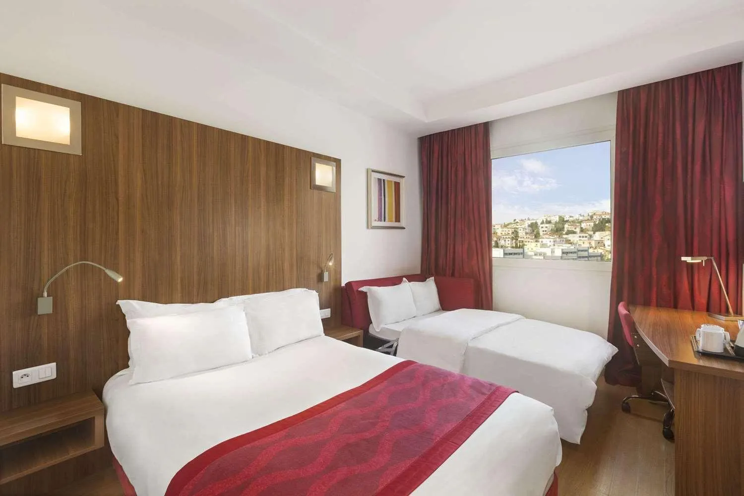 Bed in Ramada Encore By Wyndham Tangier