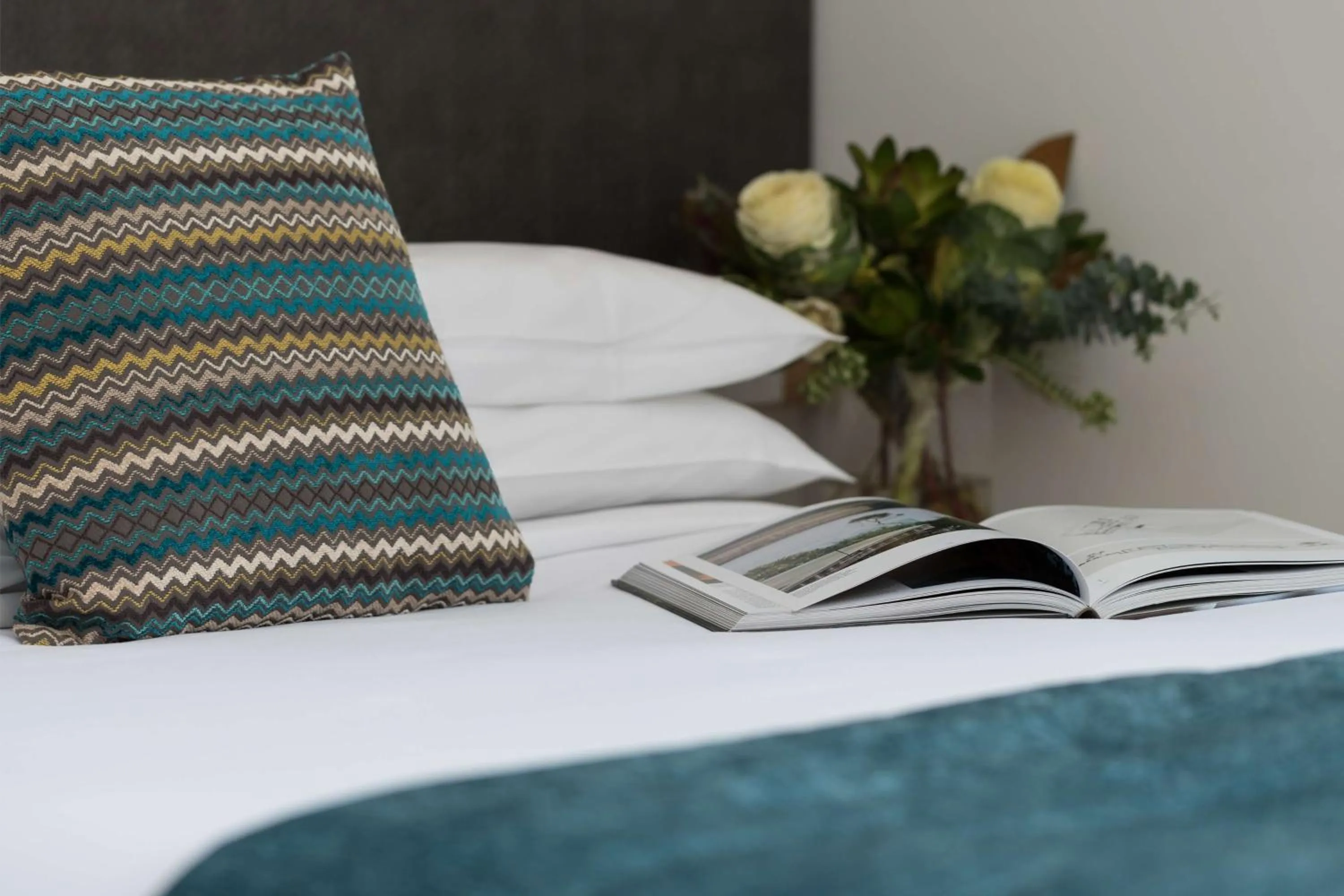 Photo of the whole room, Bed in WQ Wellington Quarter Hotel