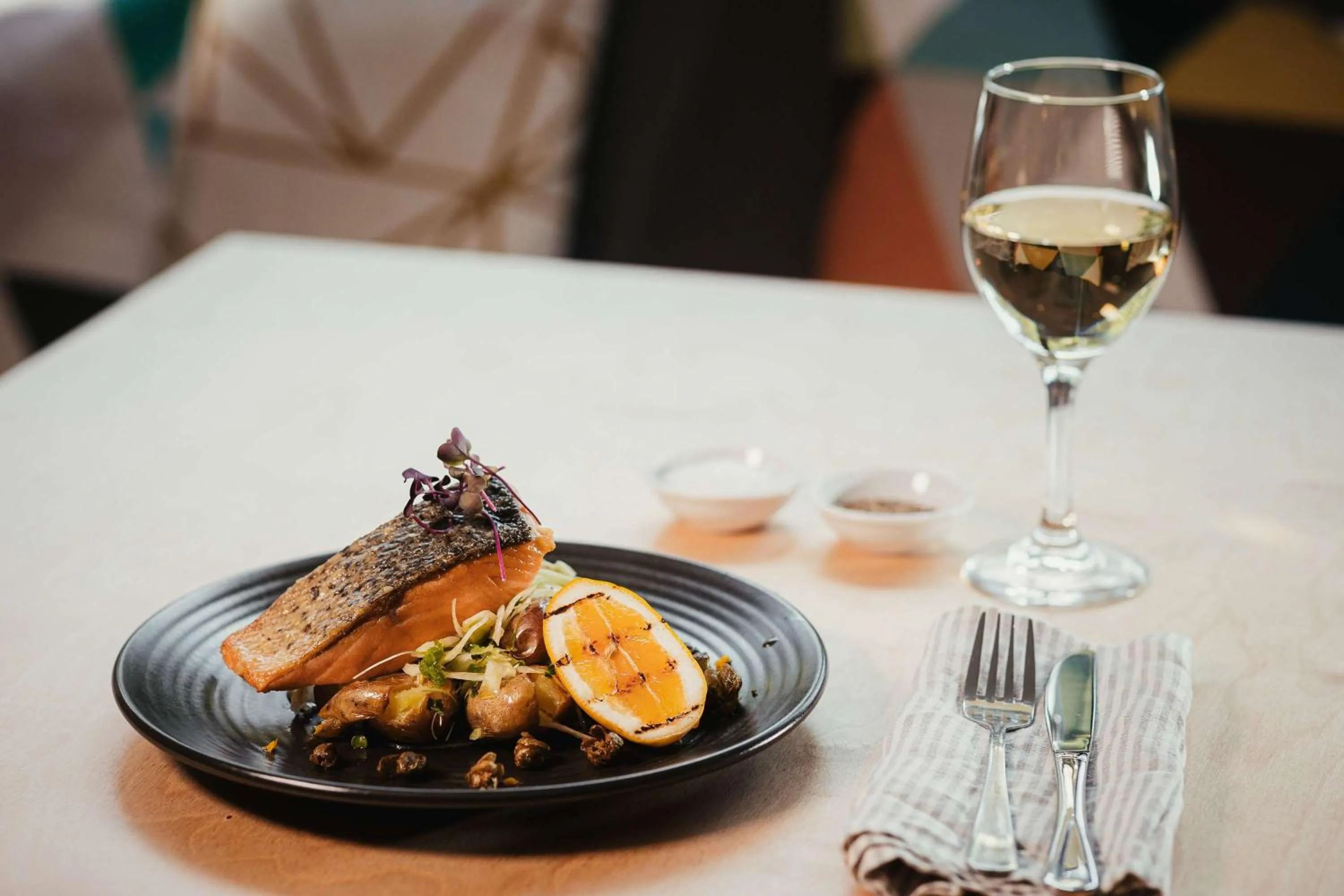 Restaurant/places to eat in WQ Wellington Quarter Hotel