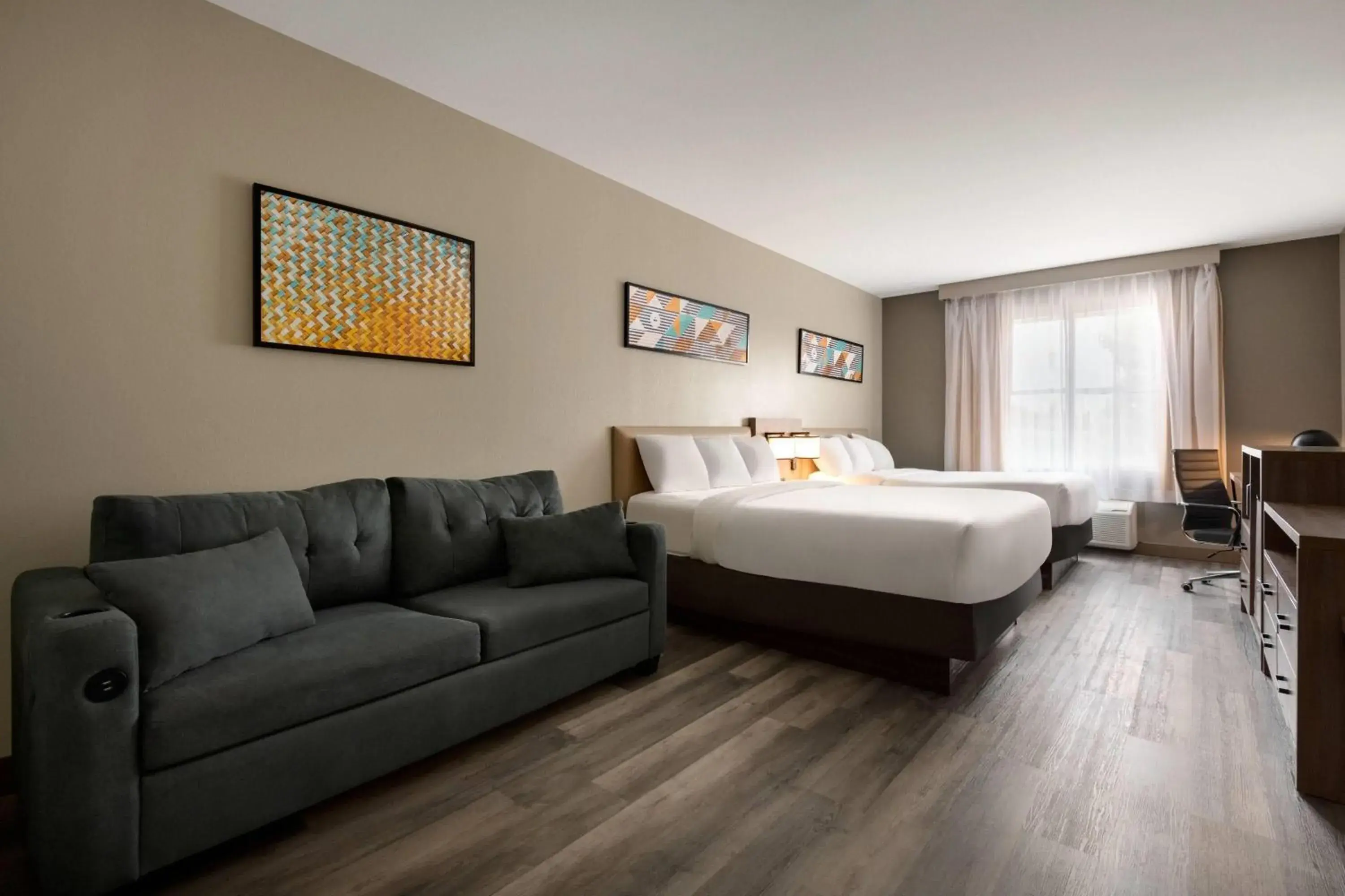 Deluxe Double Room with Two Double Beds - Non-Smoking in La Quinta by Wyndham Montgomery Deluxe Double Room with Two Double Beds - Non-Smoking in La Quinta by Wyndham Montgomery