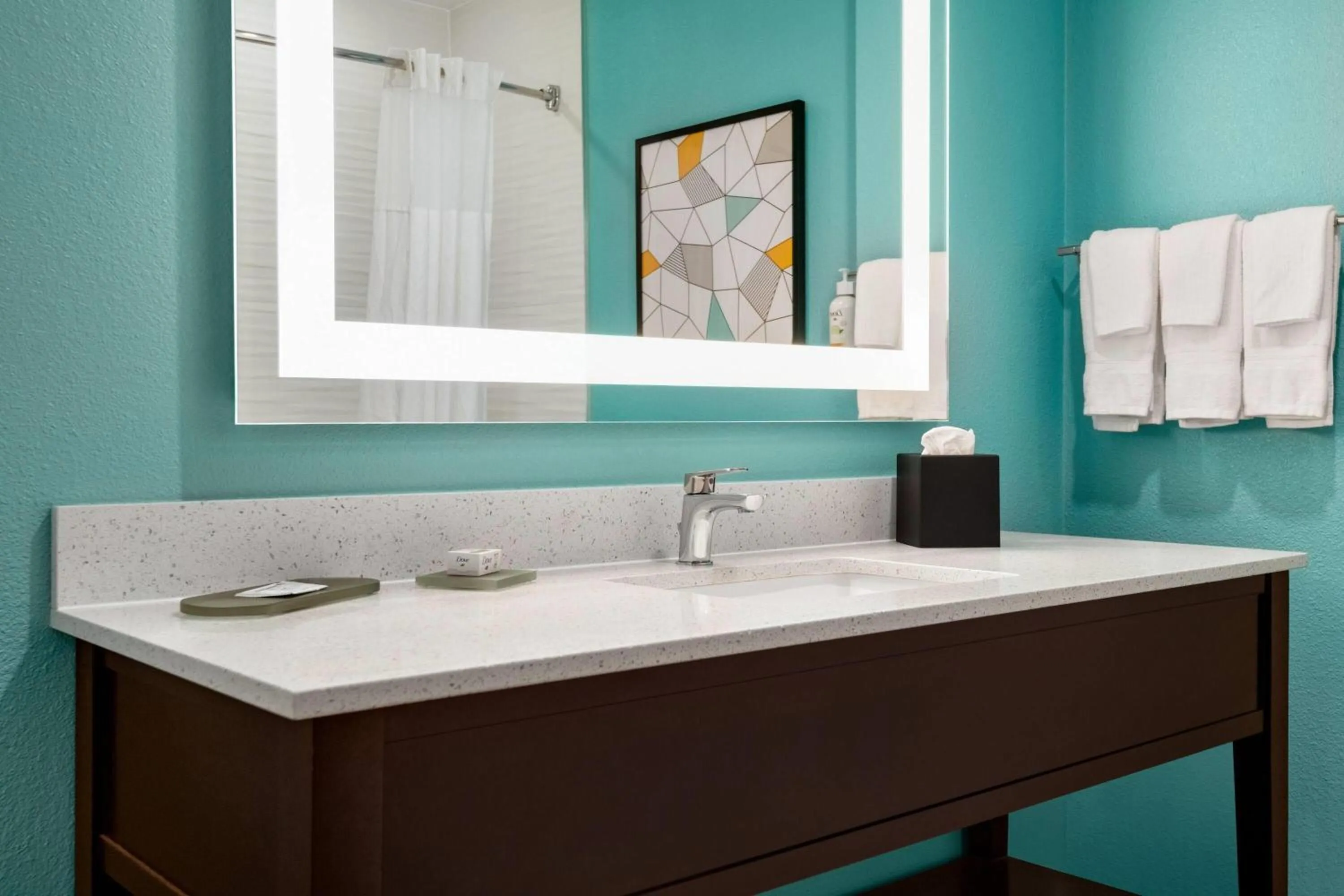 Bathroom in La Quinta by Wyndham Montgomery