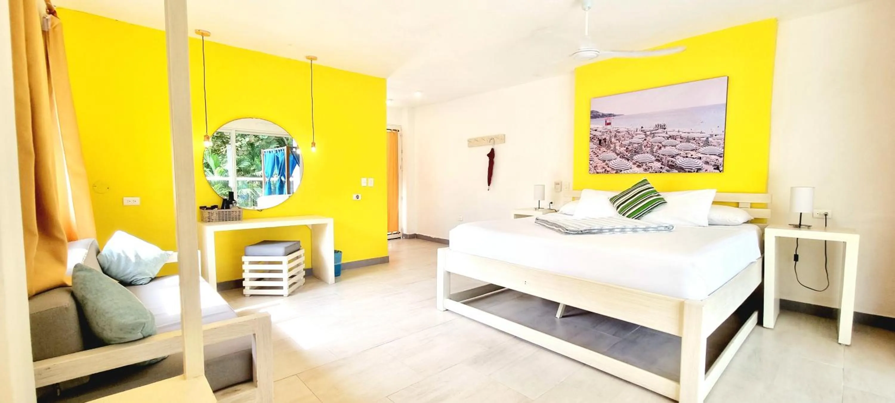 Photo of the whole room, Bed in Blue Mango Beach Hotel