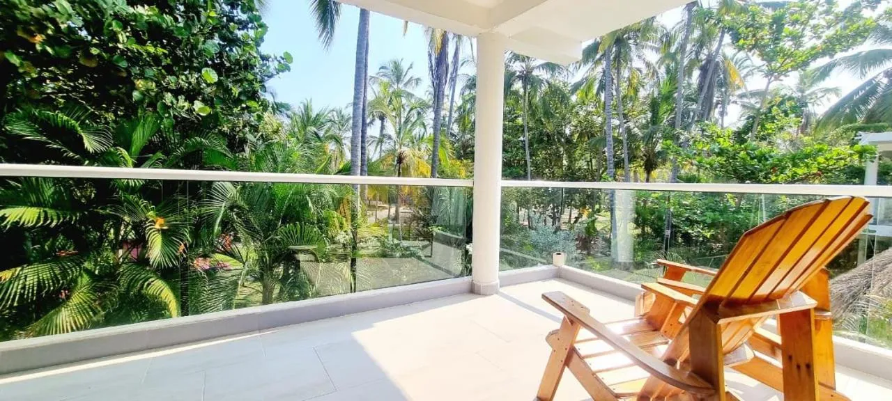 Patio in Blue Mango Beach Hotel