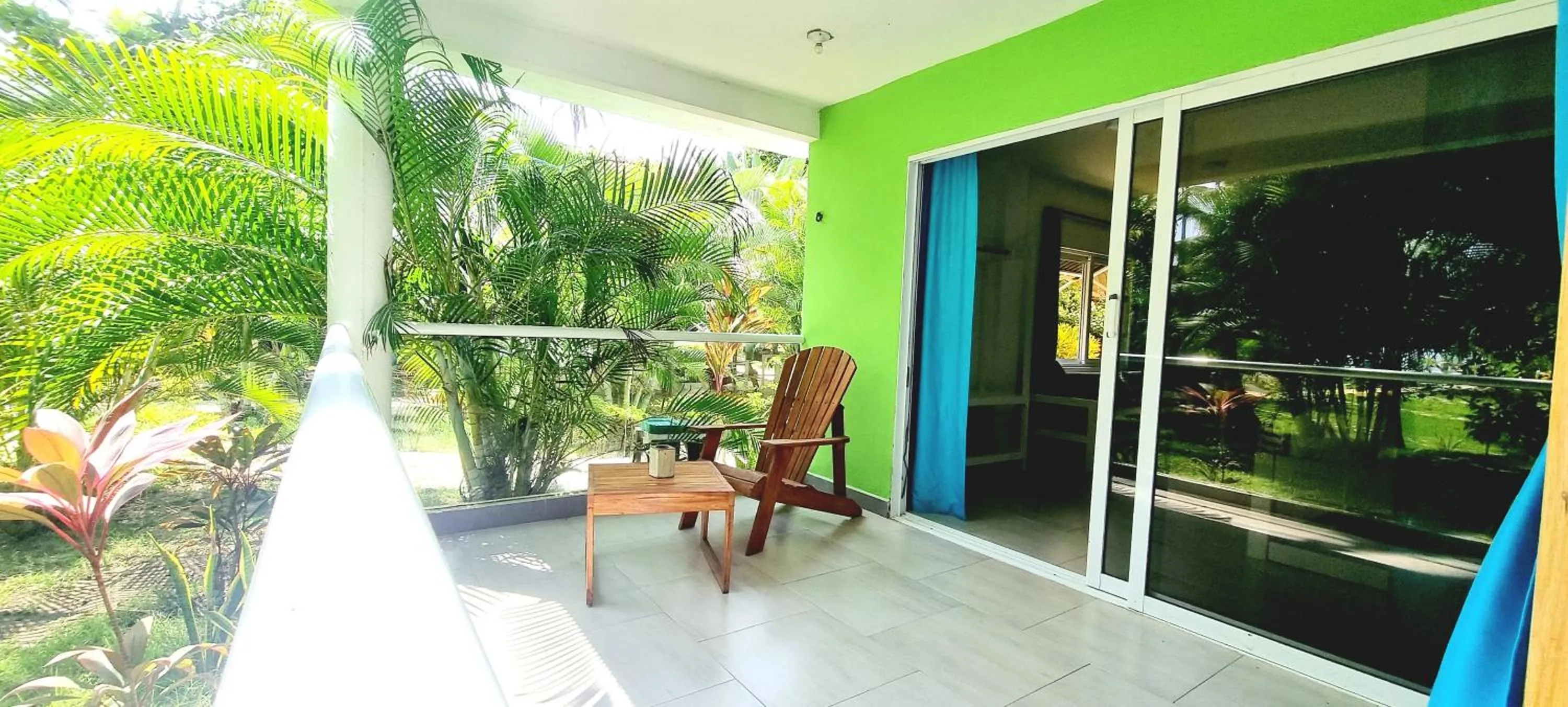 Garden in Blue Mango Beach Hotel