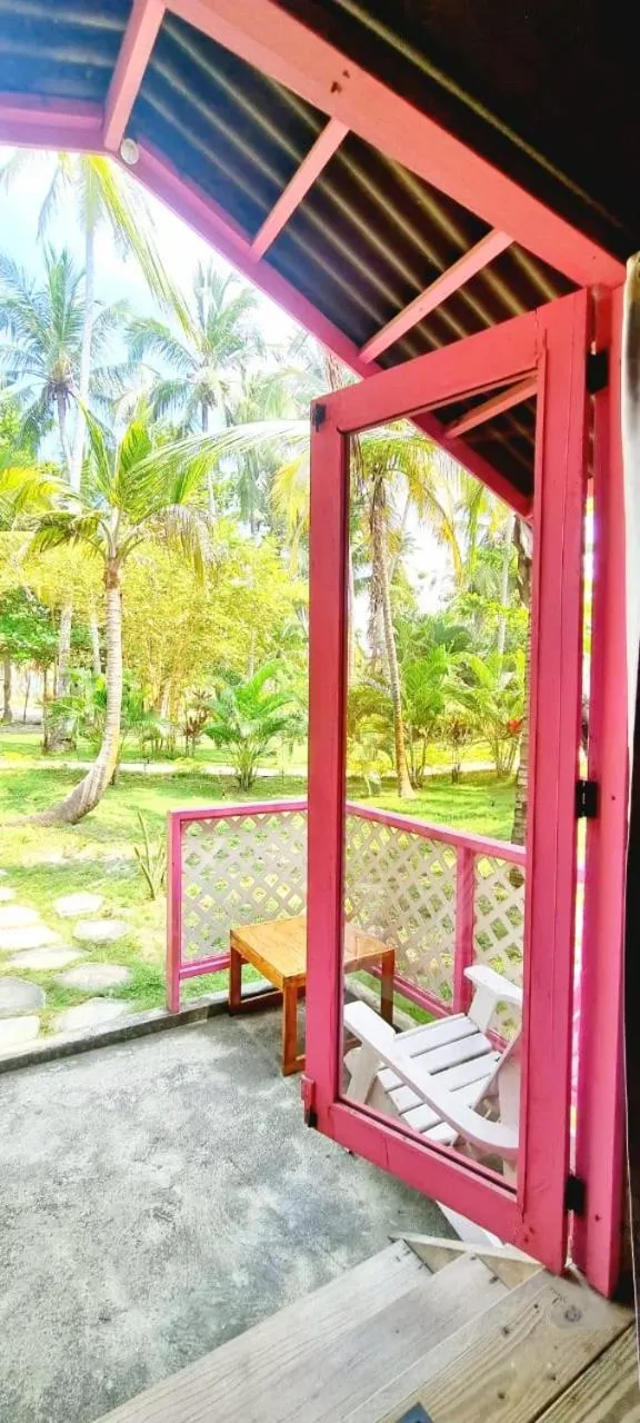 Patio in Blue Mango Beach Hotel