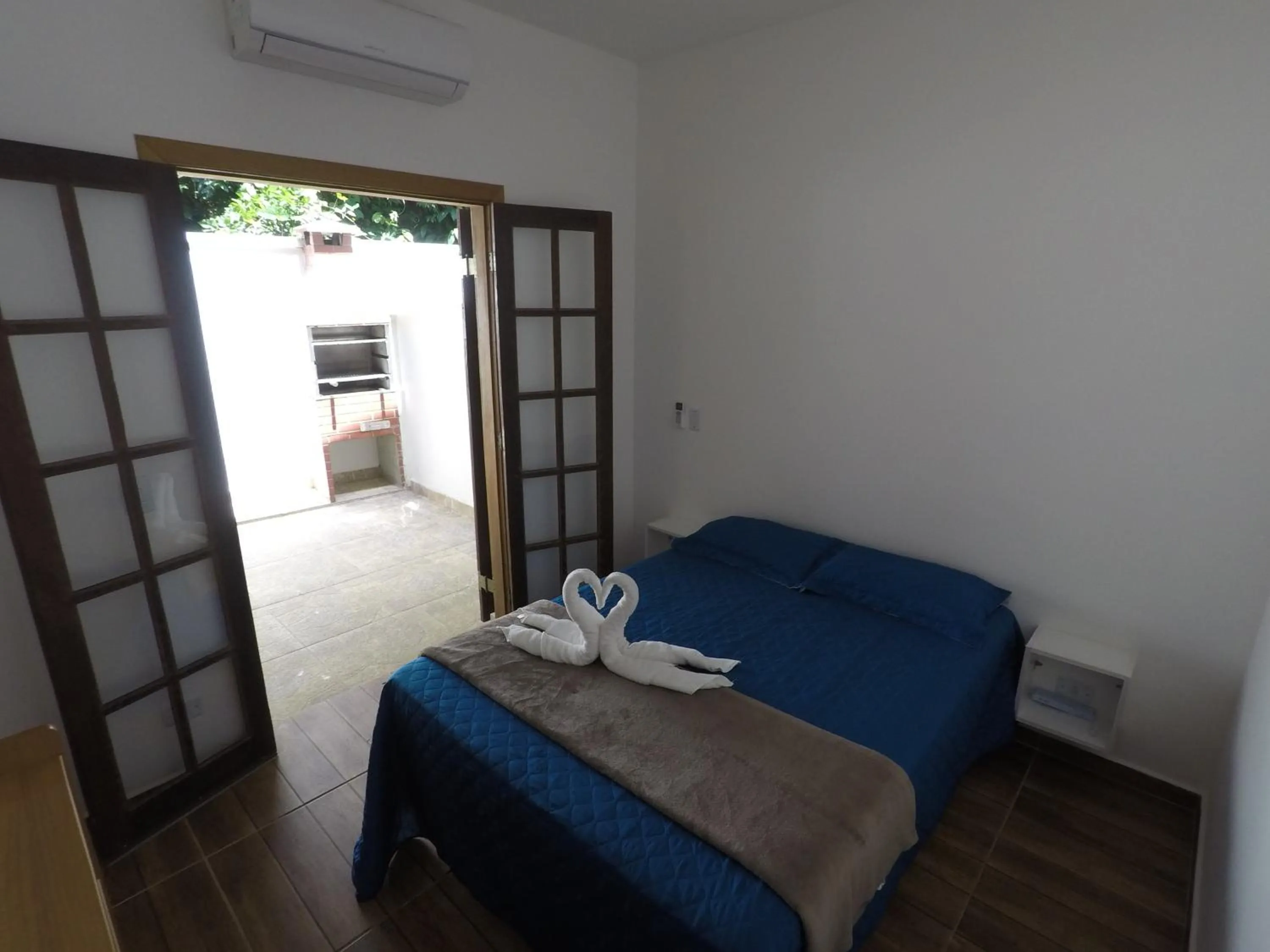 Bed in Pousada Recanto das Margaridas