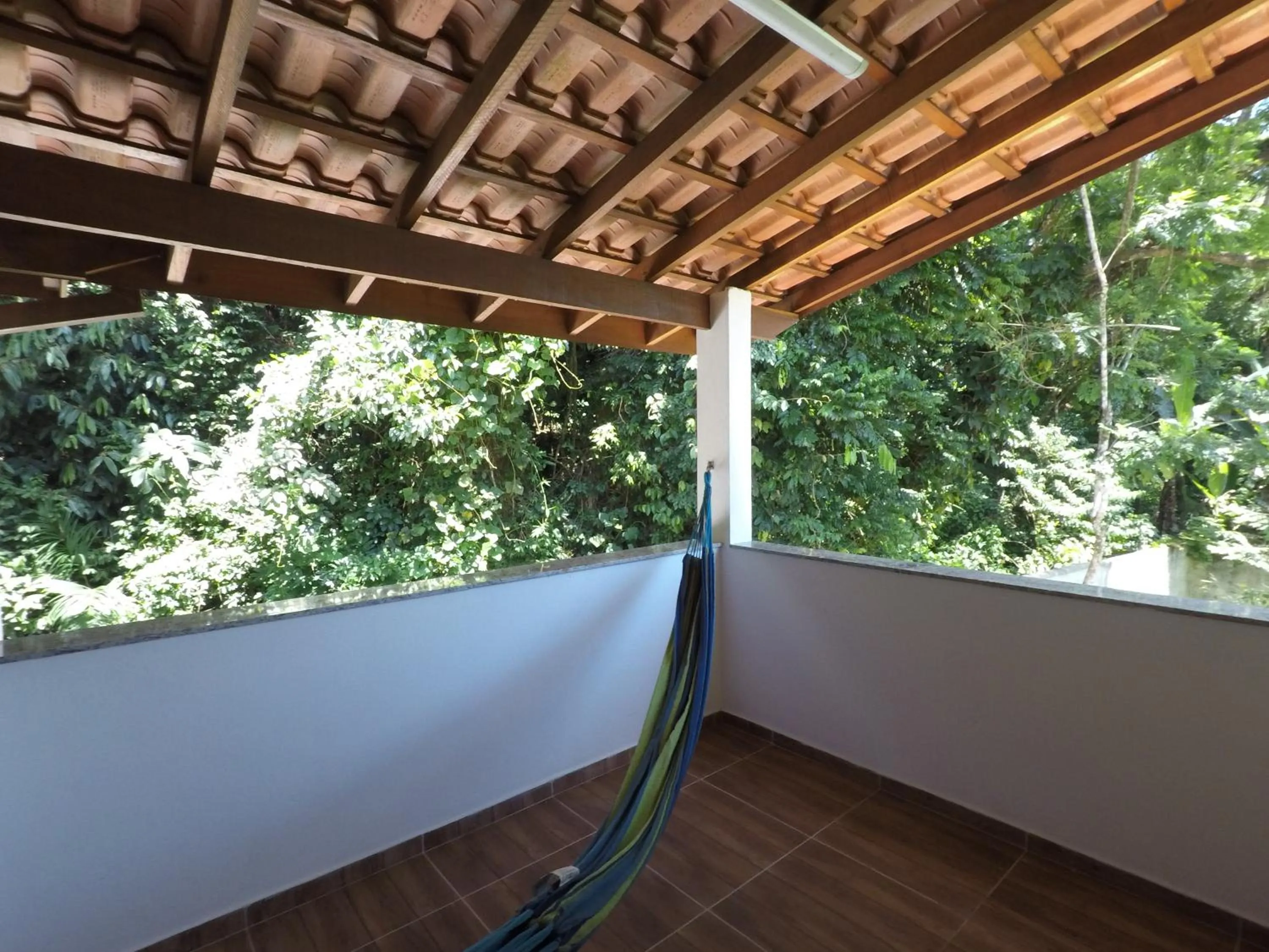 Balcony/Terrace in Pousada Recanto das Margaridas