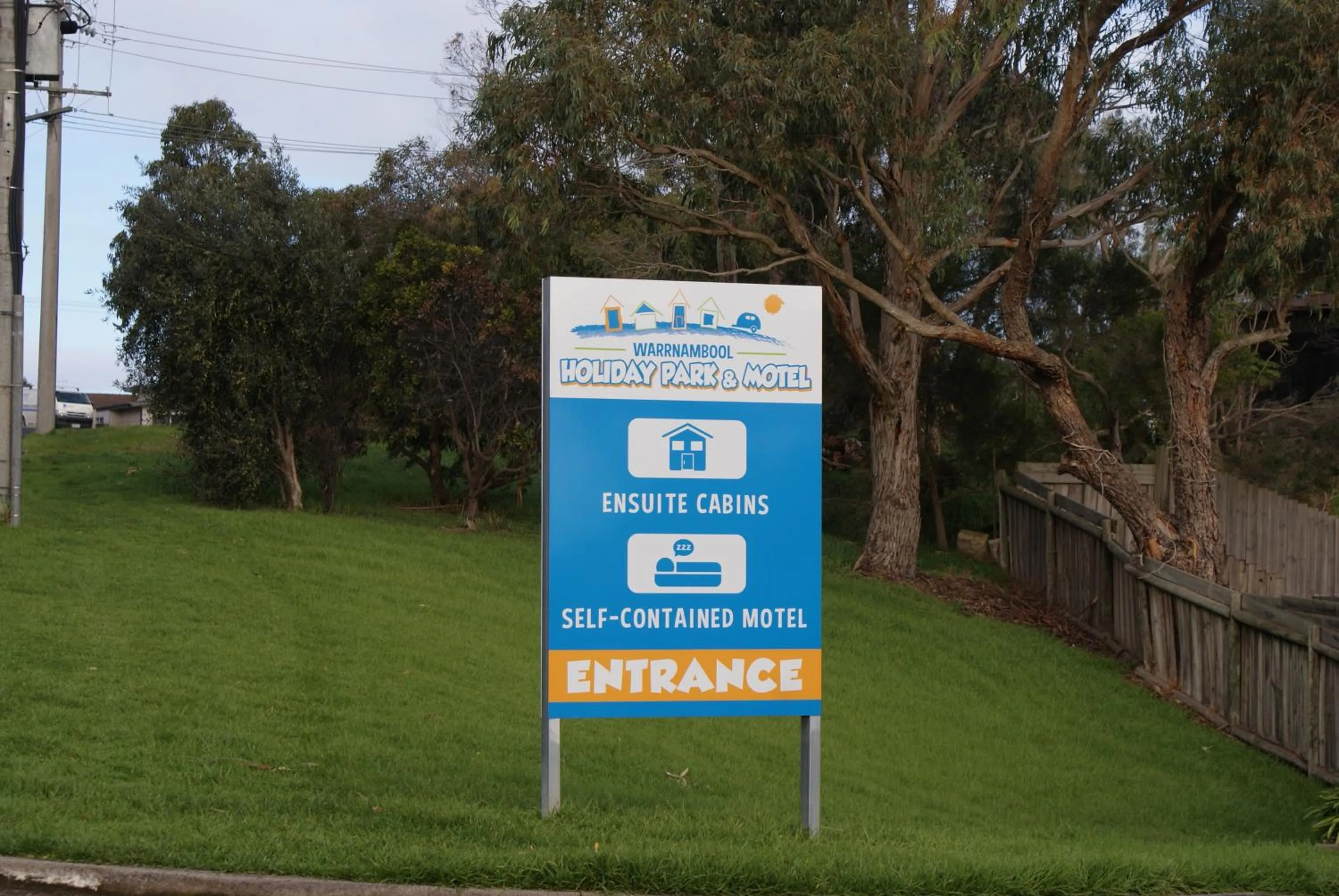 Street view in Warrnambool Motel and Holiday Park