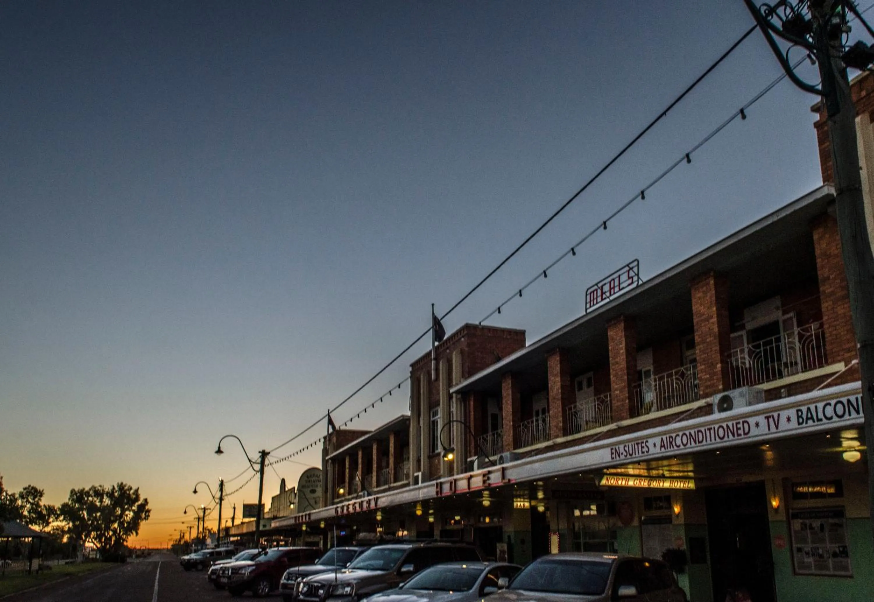 Property building in North Gregory Hotel
