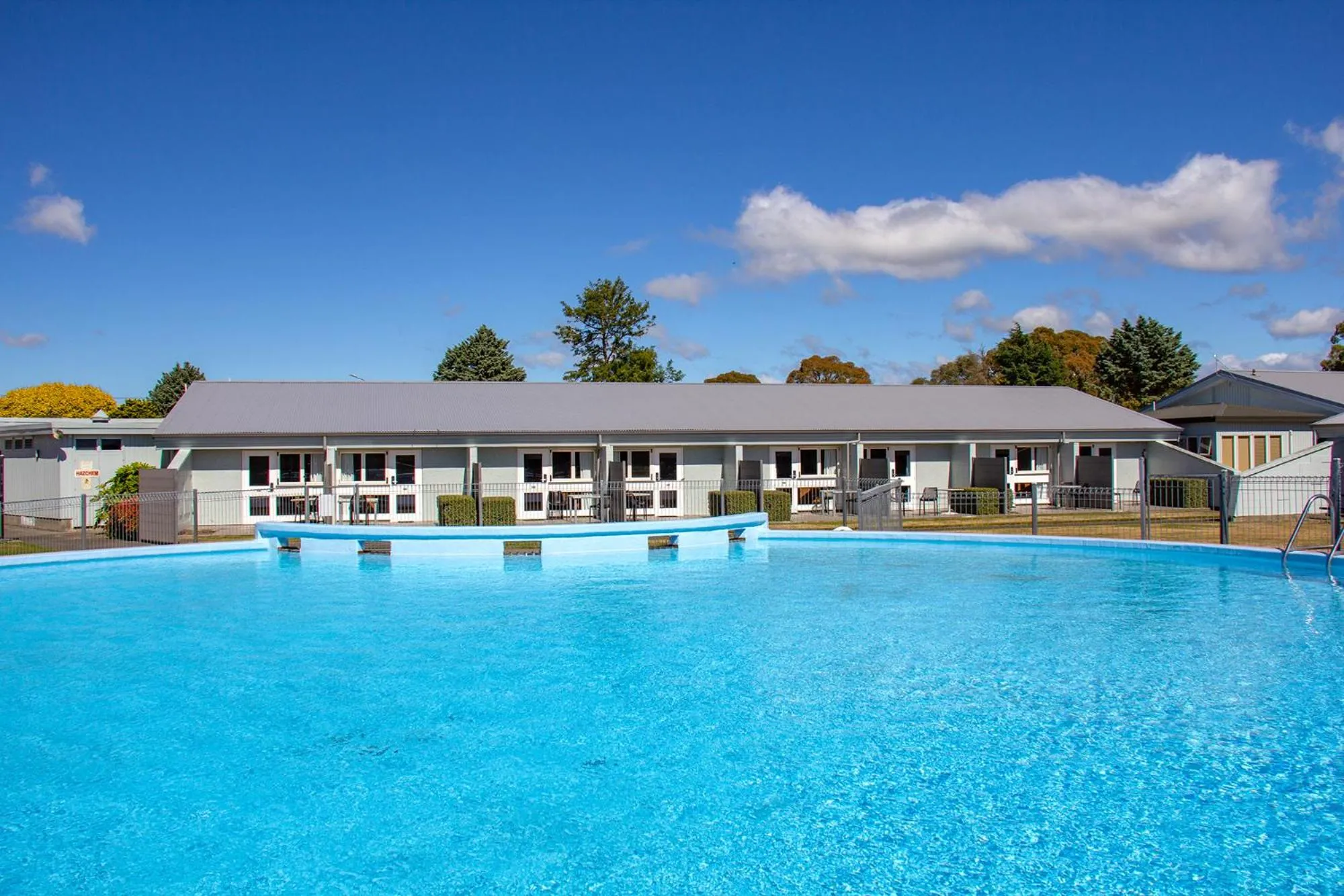 Swimming pool in Copthorne Solway Park, Wairarapa