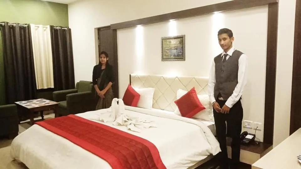 Bed in Comfort Inn Shubhra, Ghazipur