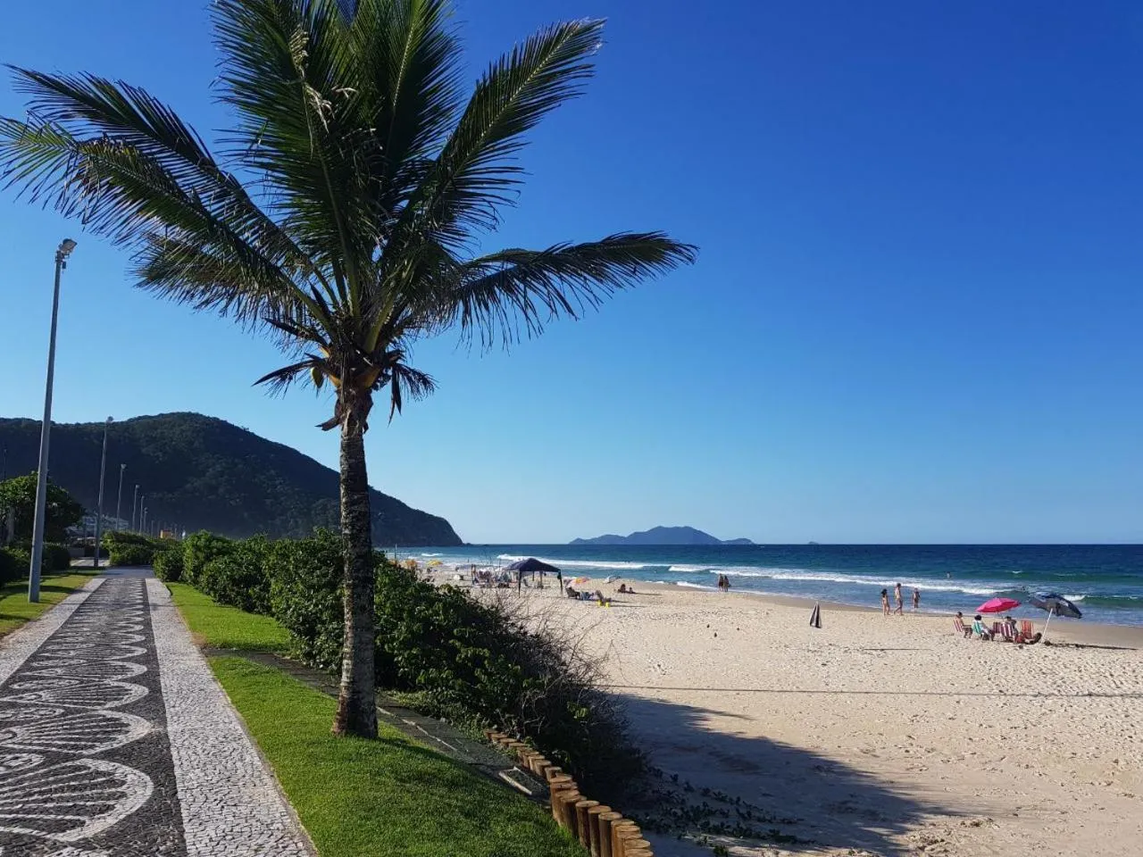 Natural landscape in Apto 2suítes 30m da praia