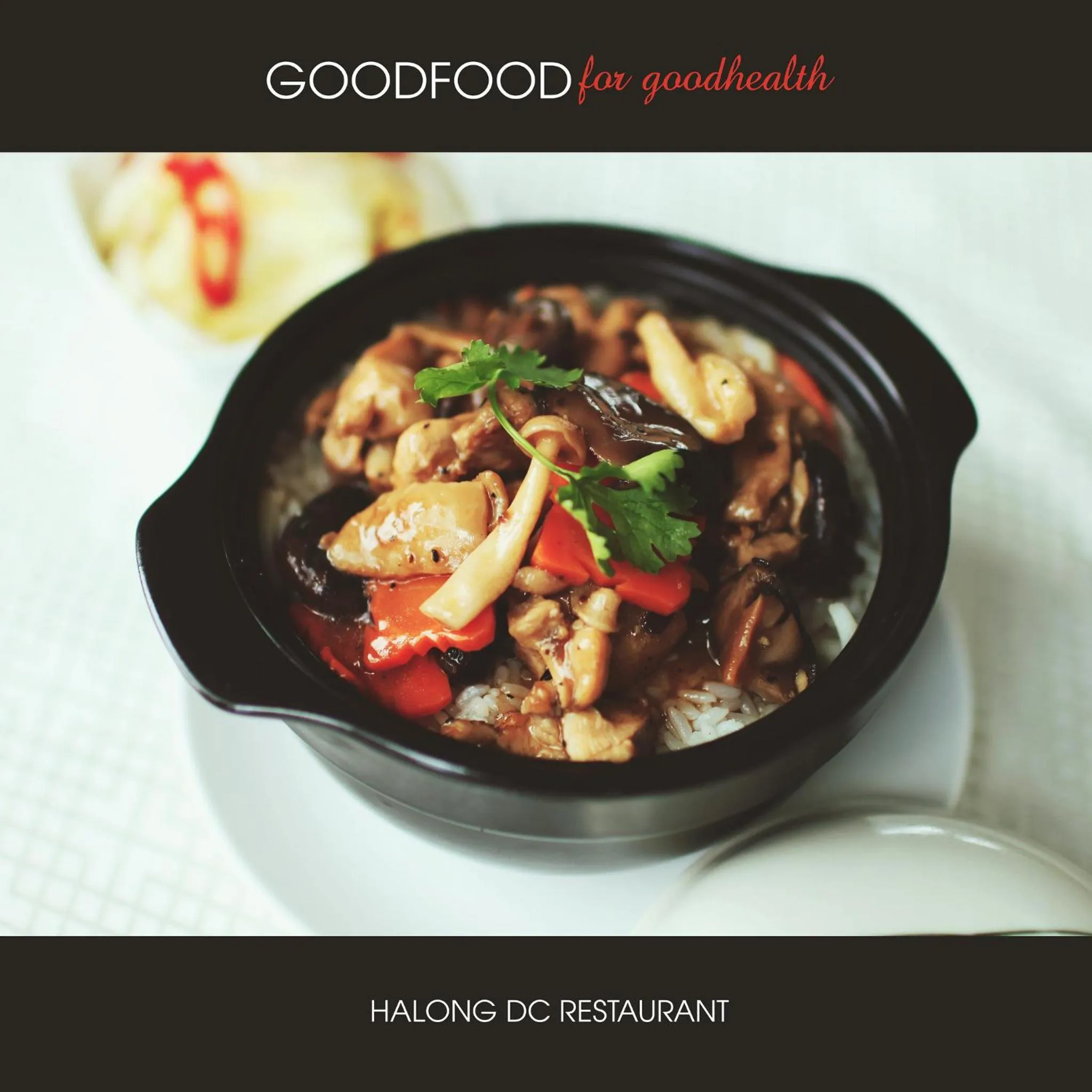 Food close-up in Ha Long DC Hotel