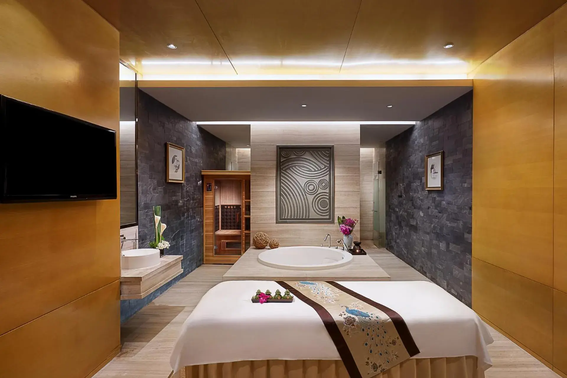 Spa and wellness centre/facilities, Bed in Pullman Wuxi New Lake Spa and wellness centre/facilities, Bed in Pullman Wuxi New Lake