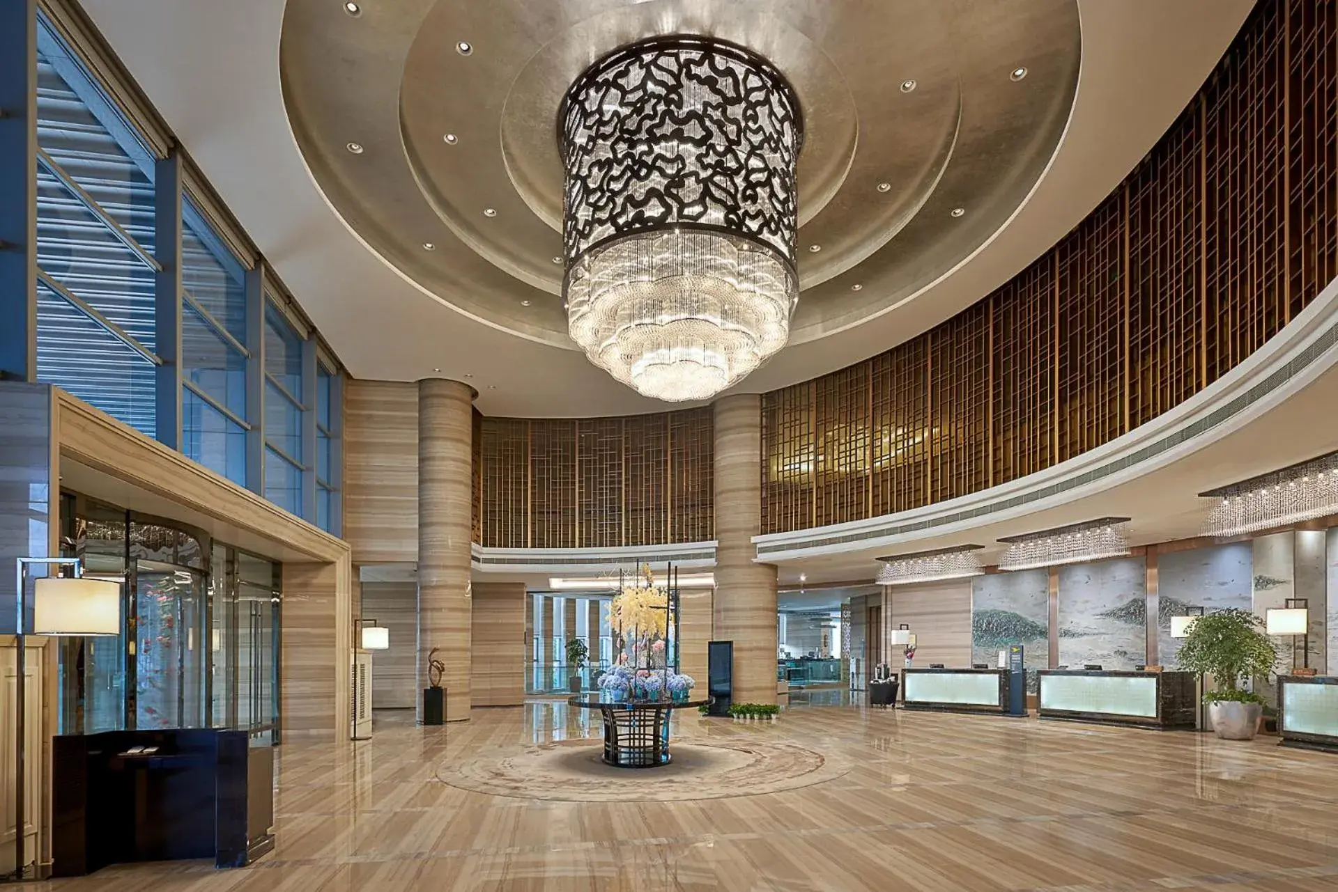 Lobby or reception in Pullman Wuxi New Lake Lobby or reception in Pullman Wuxi New Lake