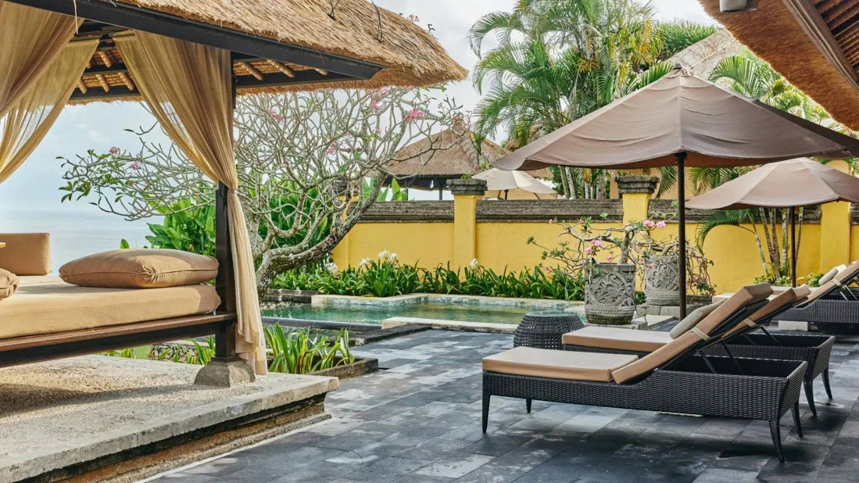 Seating area in AYANA Villas Bali