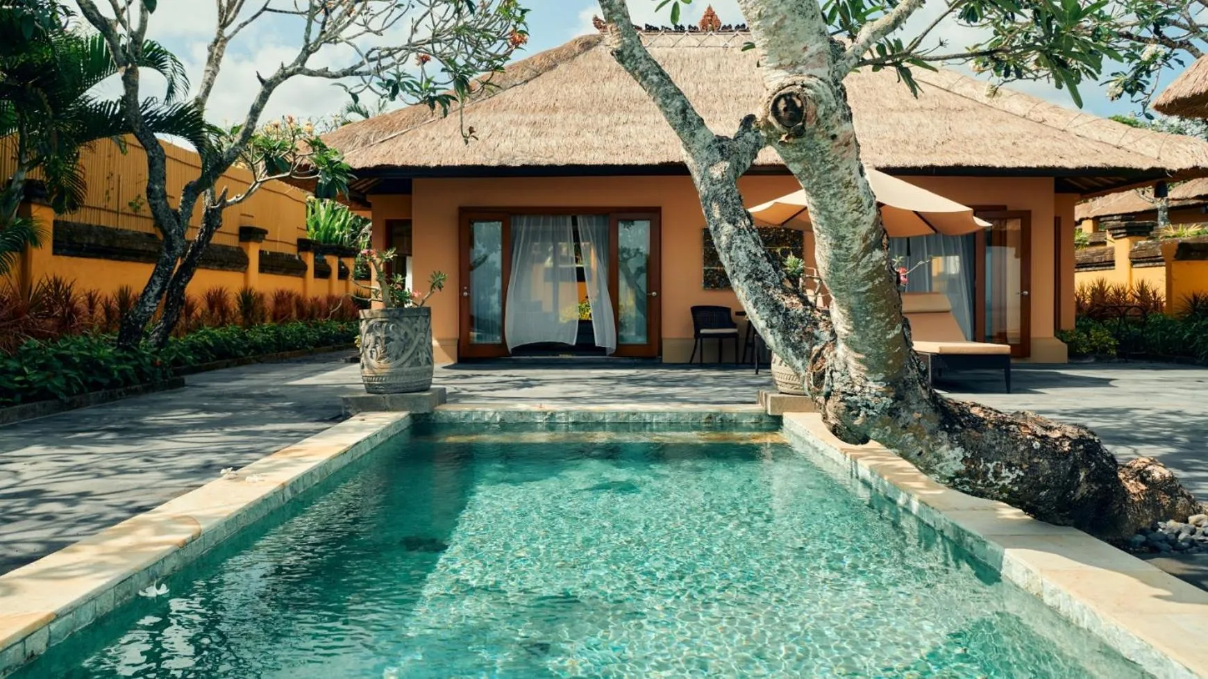 Pool view in AYANA Villas Bali