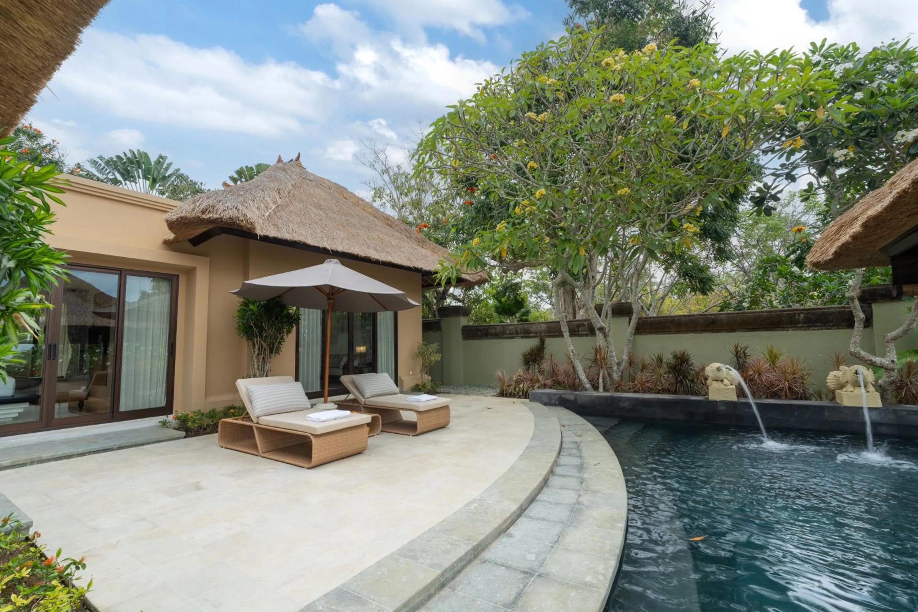 Swimming pool in AYANA Villas Bali