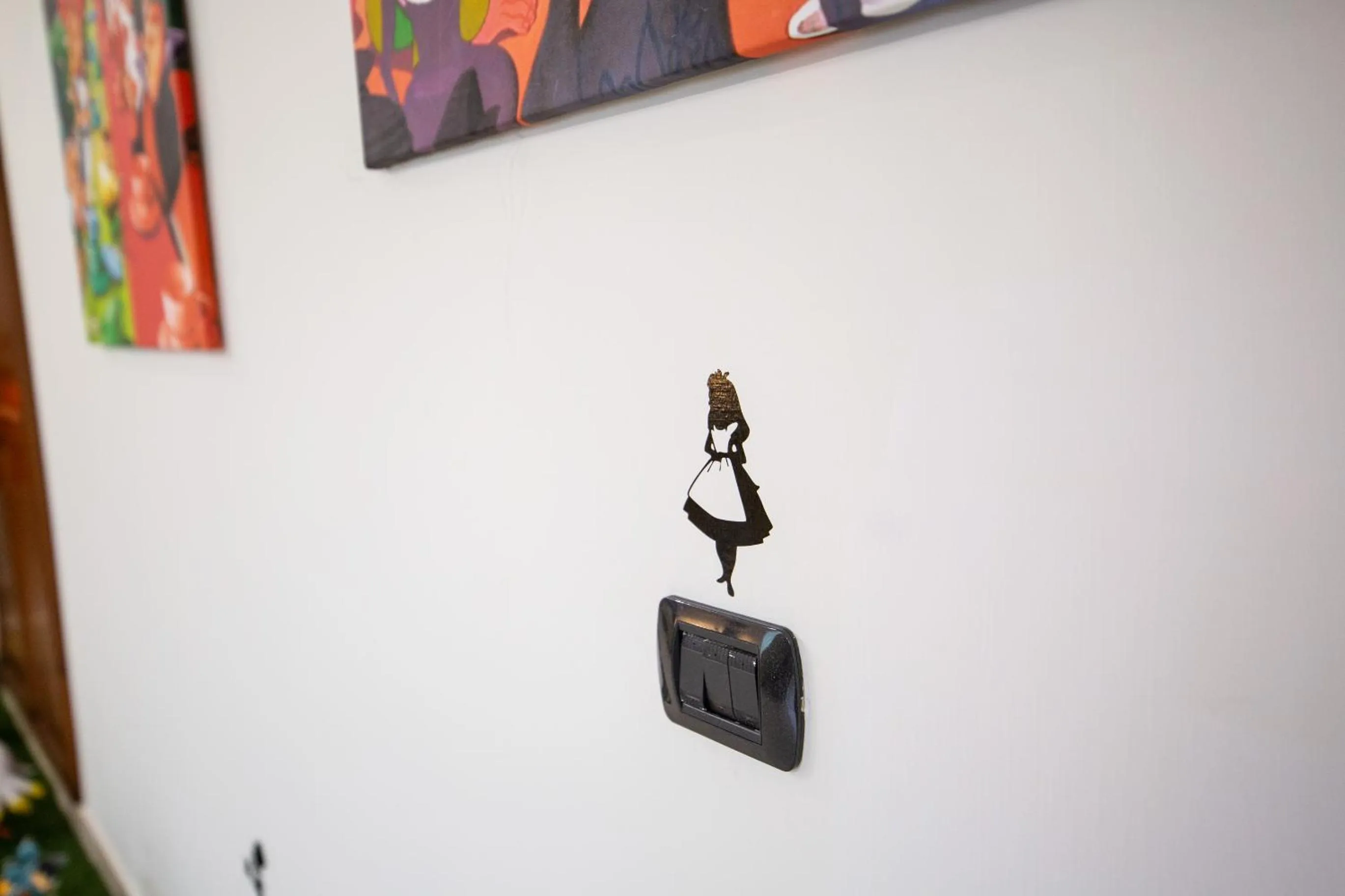 Decorative detail in B&B delle Meraviglie Salerno Hills