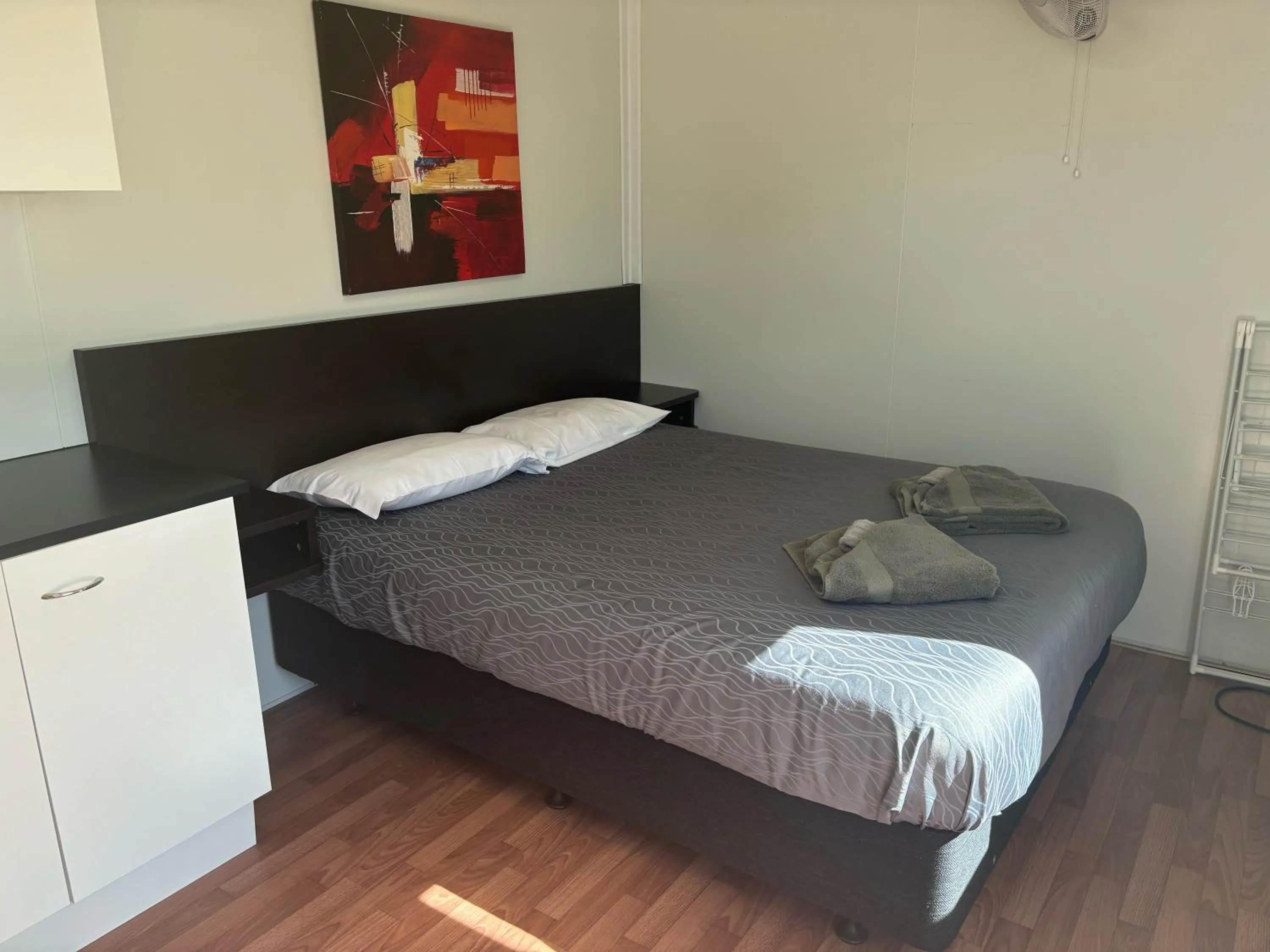 Bed in Westshore Holiday Park