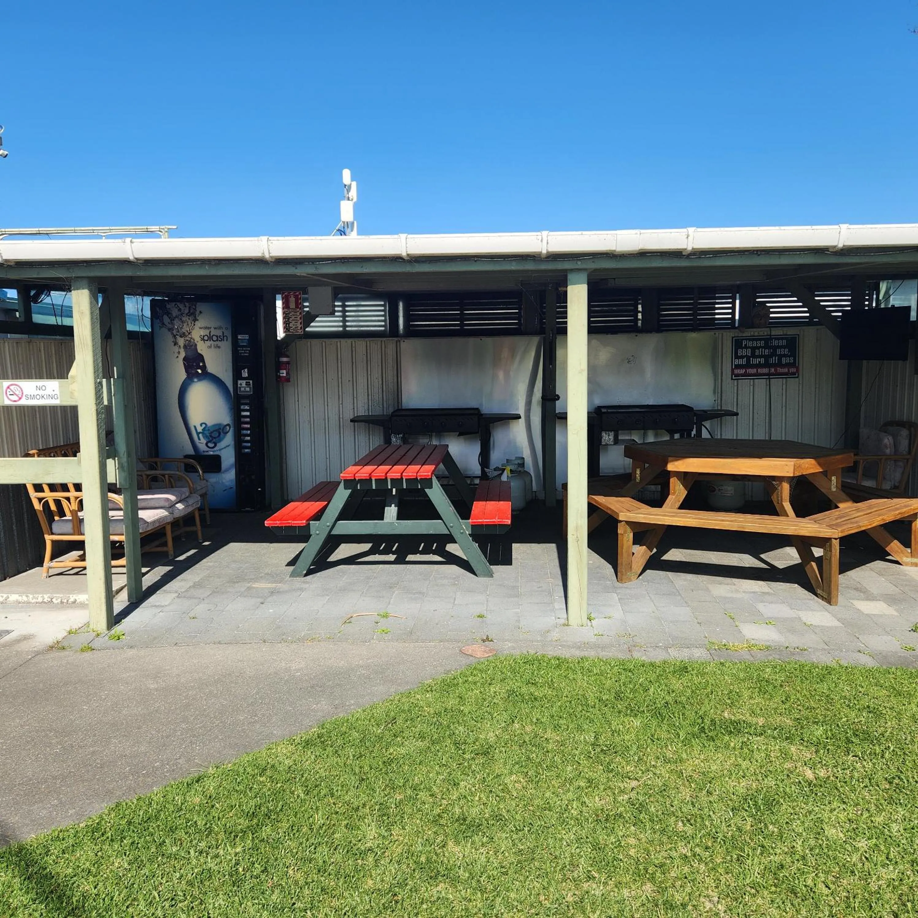 BBQ facilities in Westshore Holiday Park
