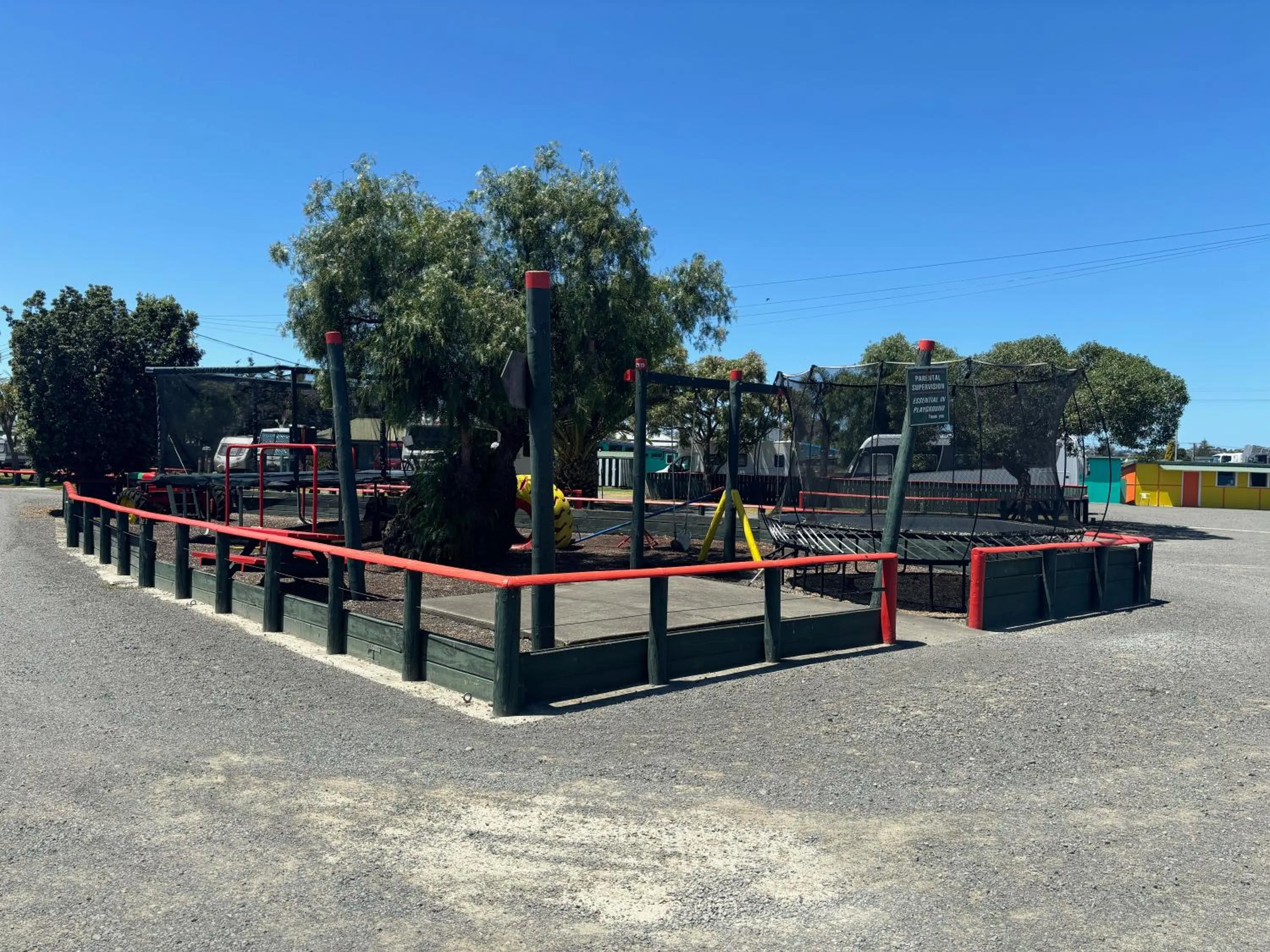 Children play ground in Westshore Holiday Park