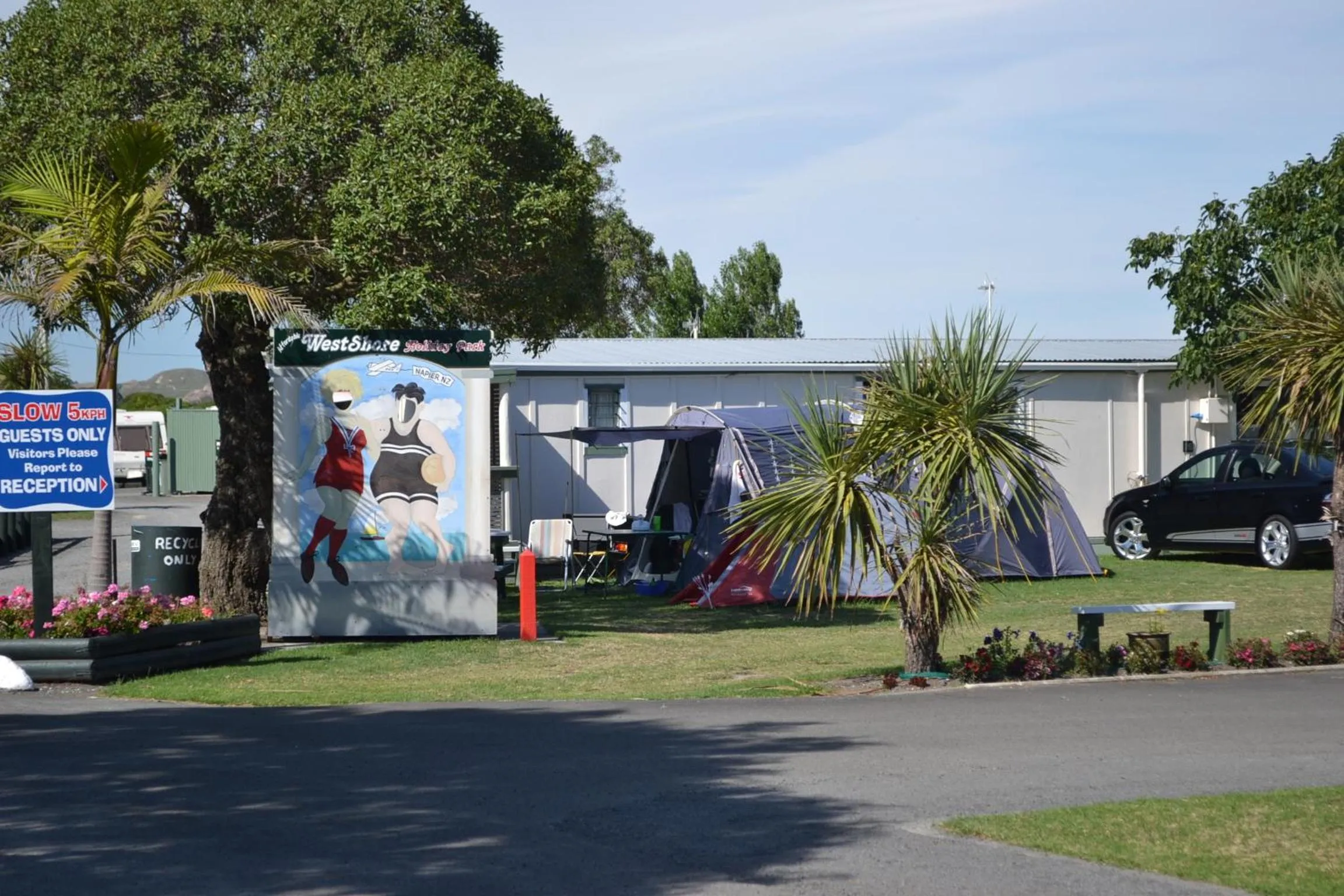 Property building in Westshore Holiday Park