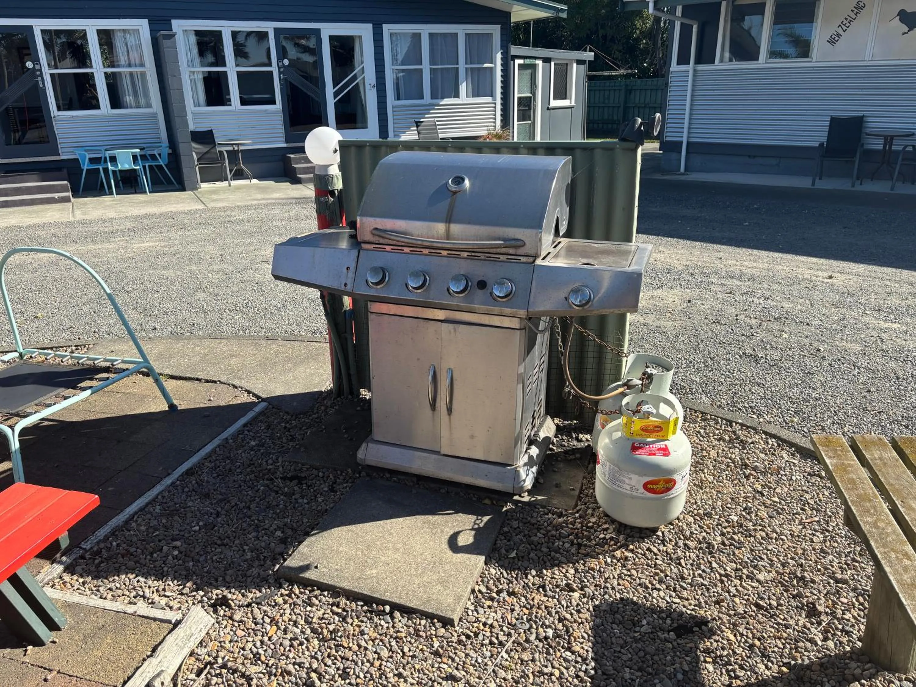 BBQ facilities in Westshore Holiday Park