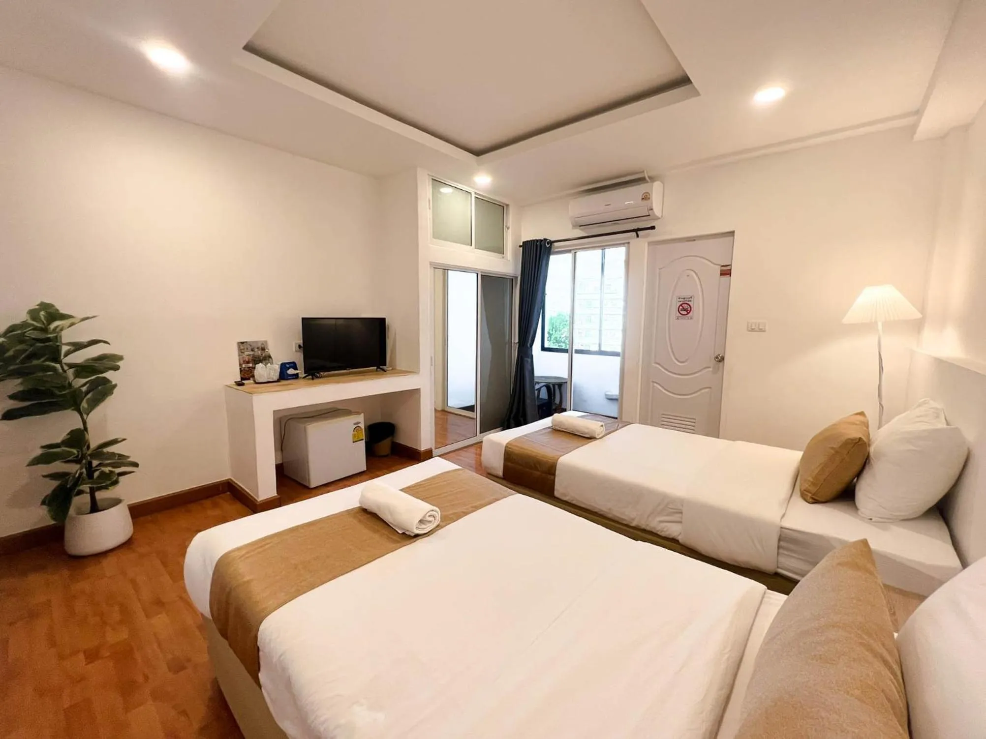 Bed in Inspire House Hotel