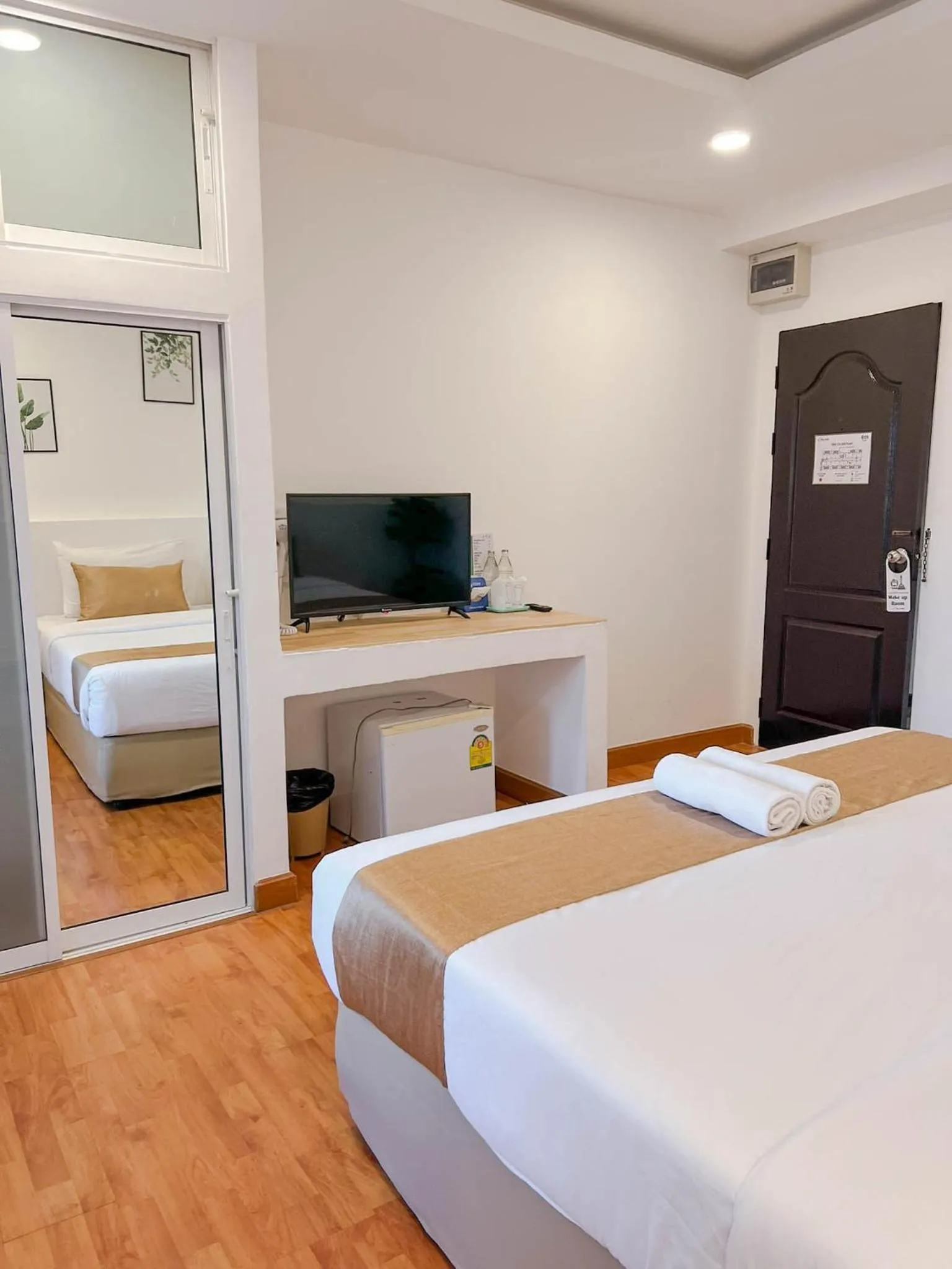 Bed in Inspire House Hotel