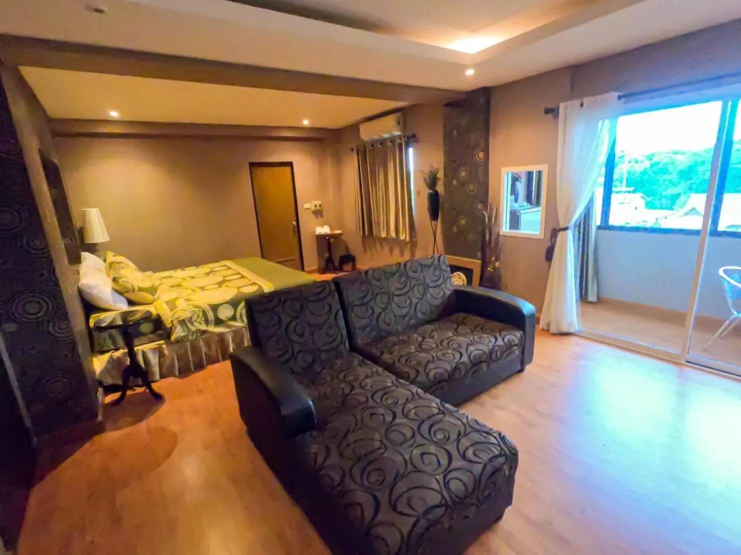 Bed in Inspire House Hotel