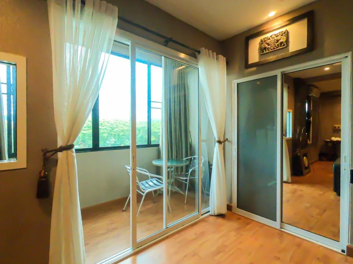 Seating area in Inspire House Hotel