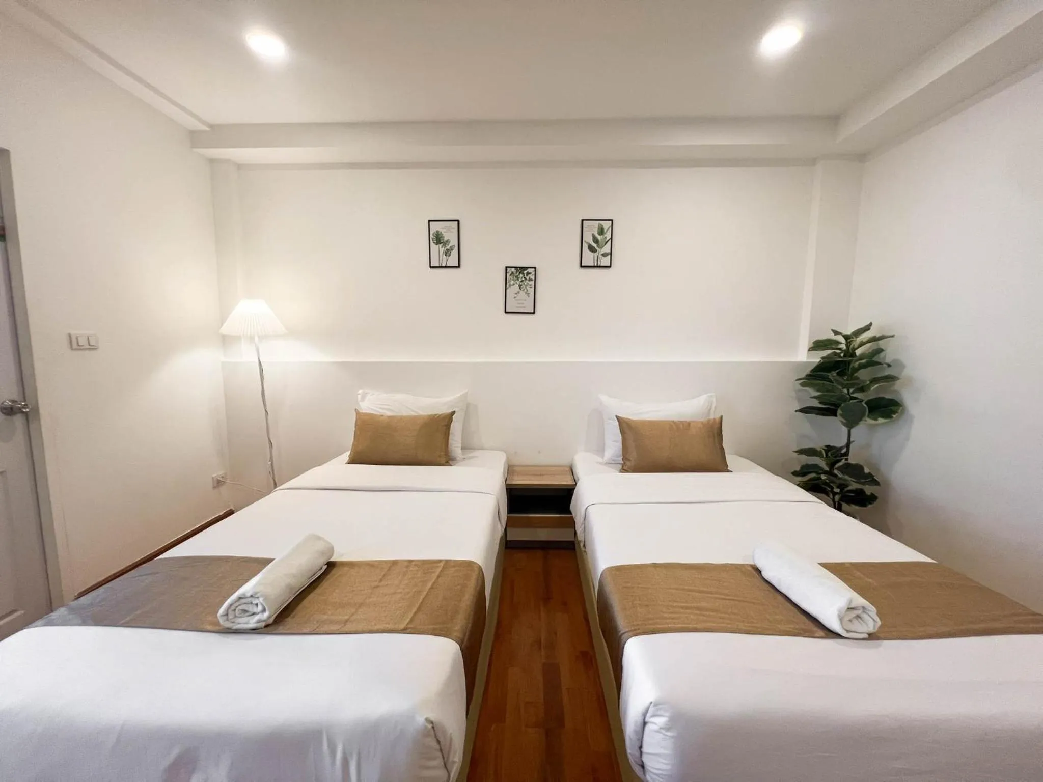 Bed in Inspire House Hotel